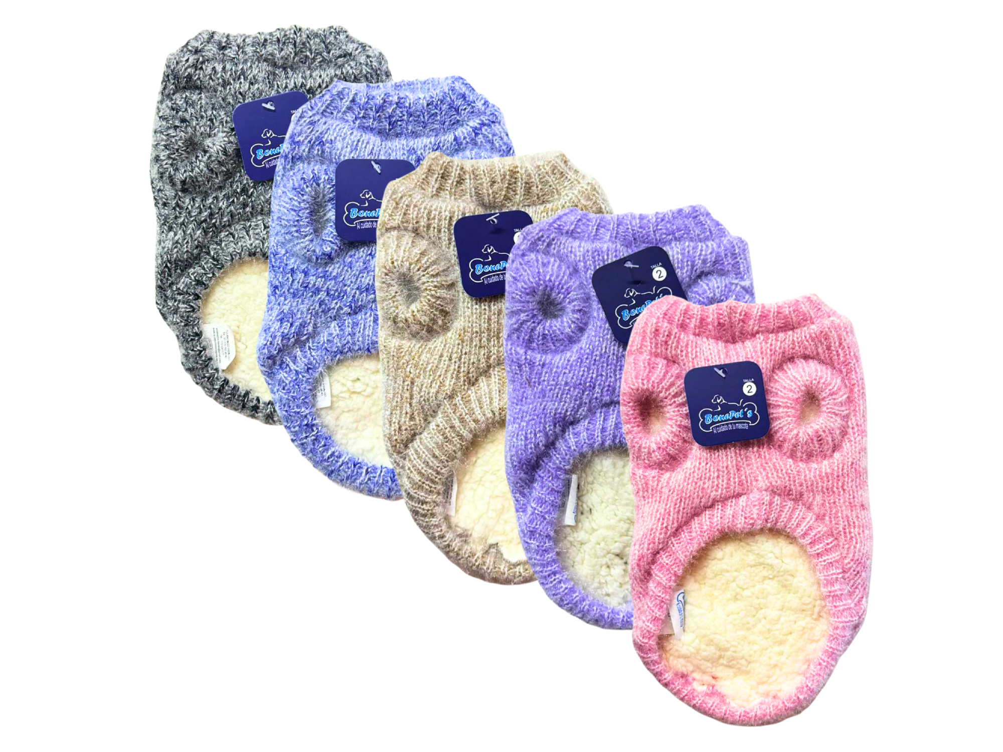 SUETER TEJIDO JASPEADO DE ANGORA