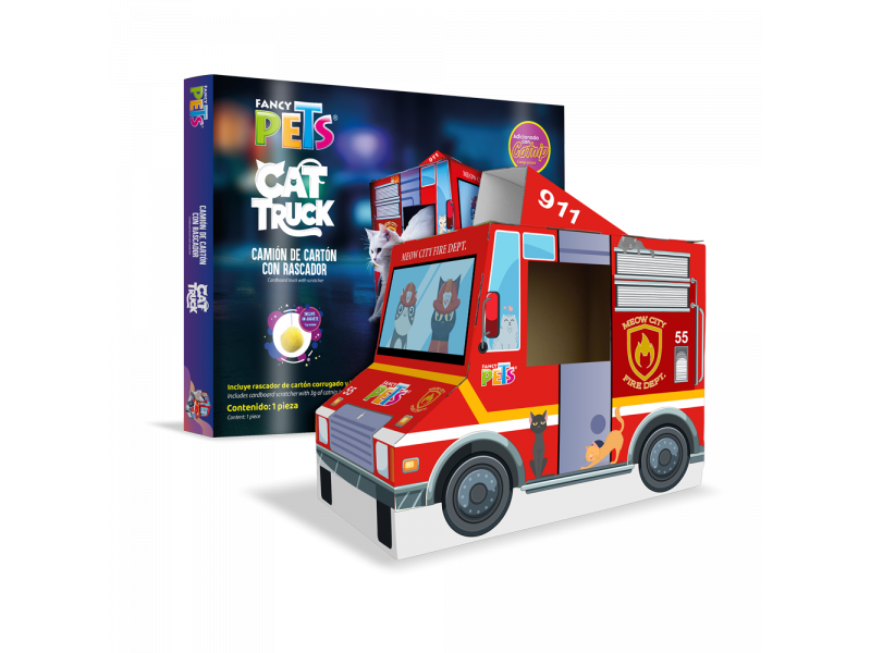 CAMION DE BOMBEROS C/RASCADOR