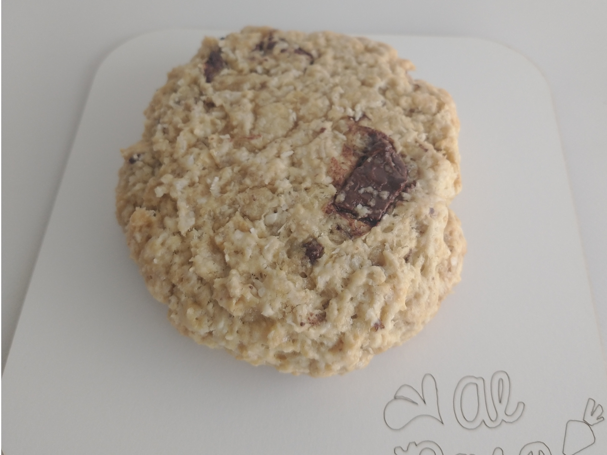 NY VEGANA CON COCO Y CHOCOLATE