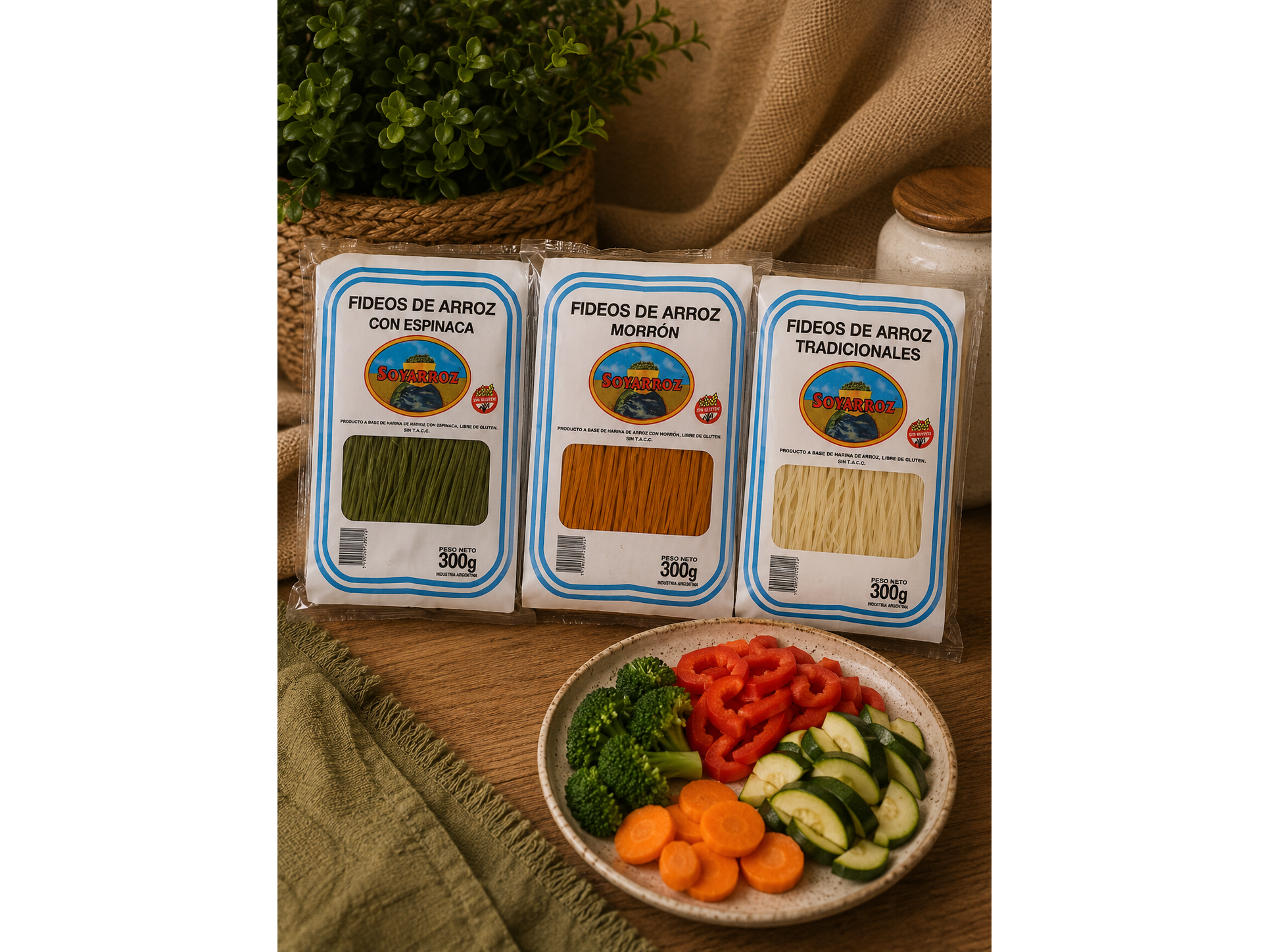 Fideos de arroz SOYARROZ (Copia)