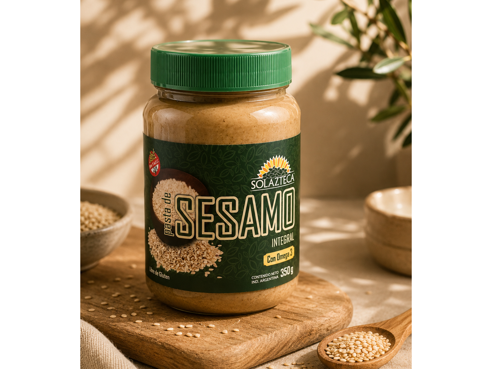 Pasta de sésamo integral SOL AZTECA (Copia)