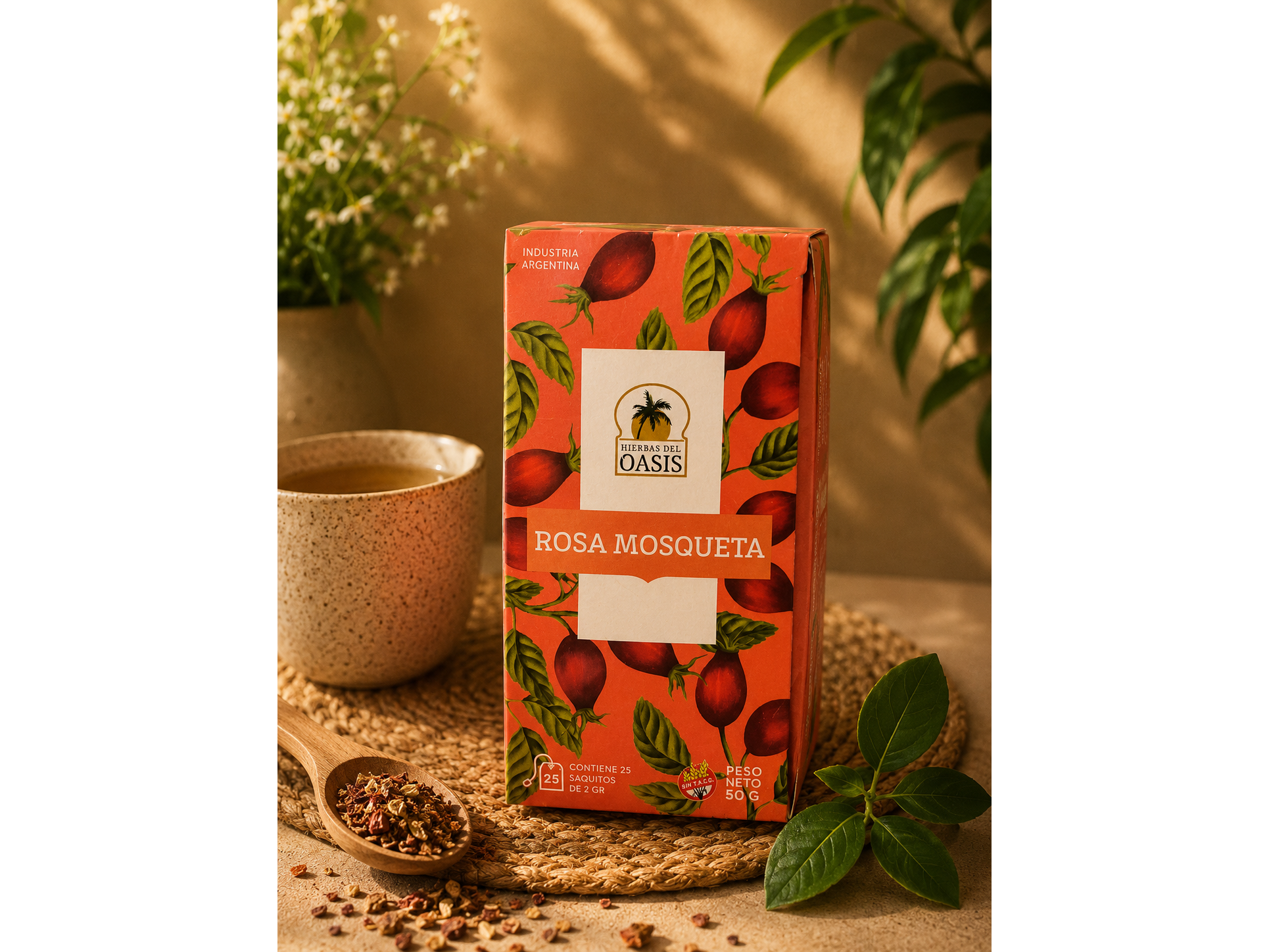 Té  rosa mosqueta OASIS