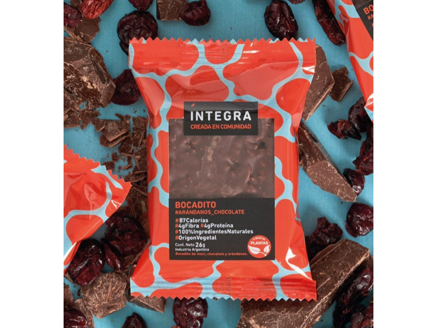 Bocadito de chocolate INTEGRA (SIN SELLOS)