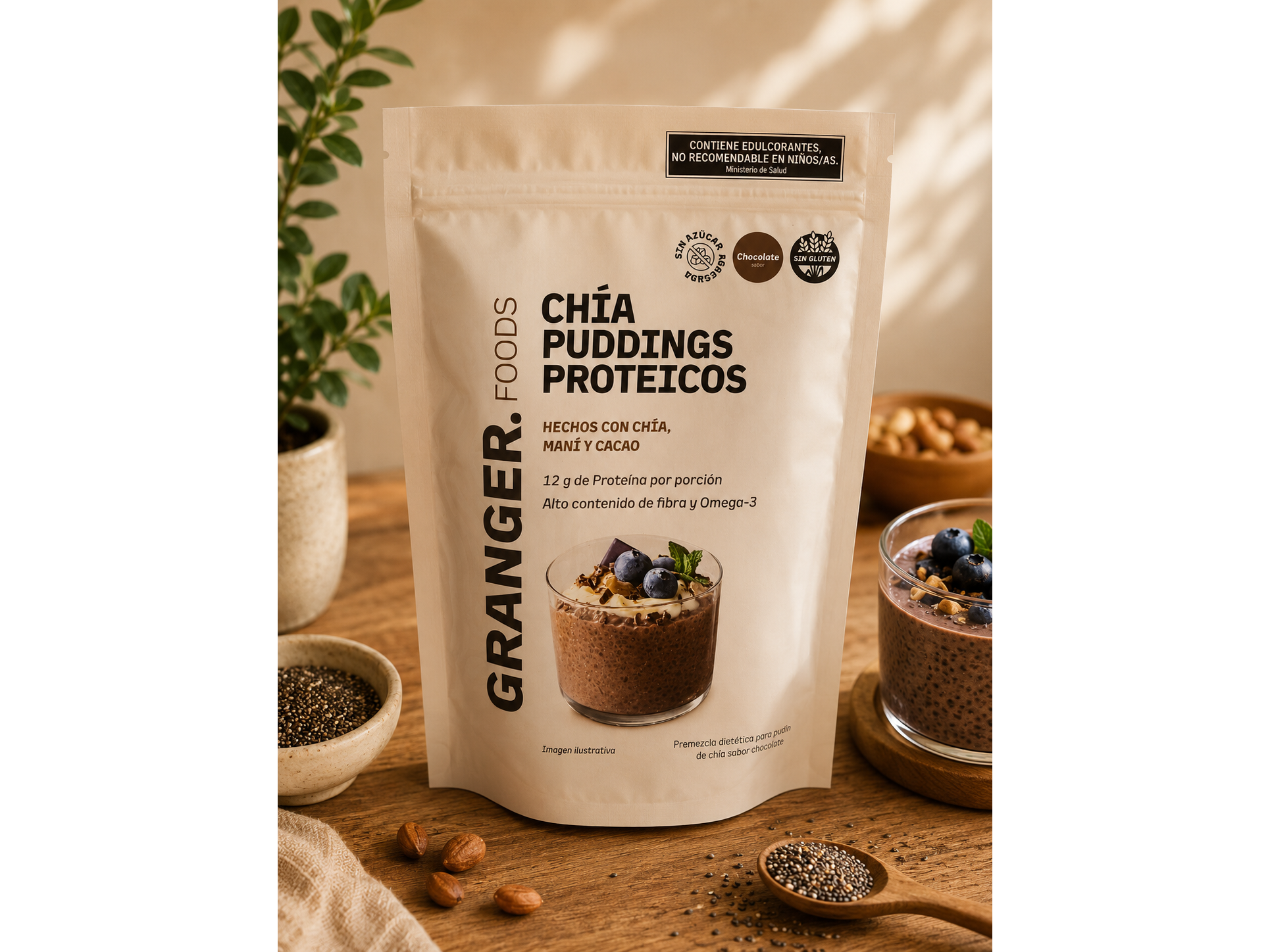 Chia Puddings PROTEICOS GRANGER