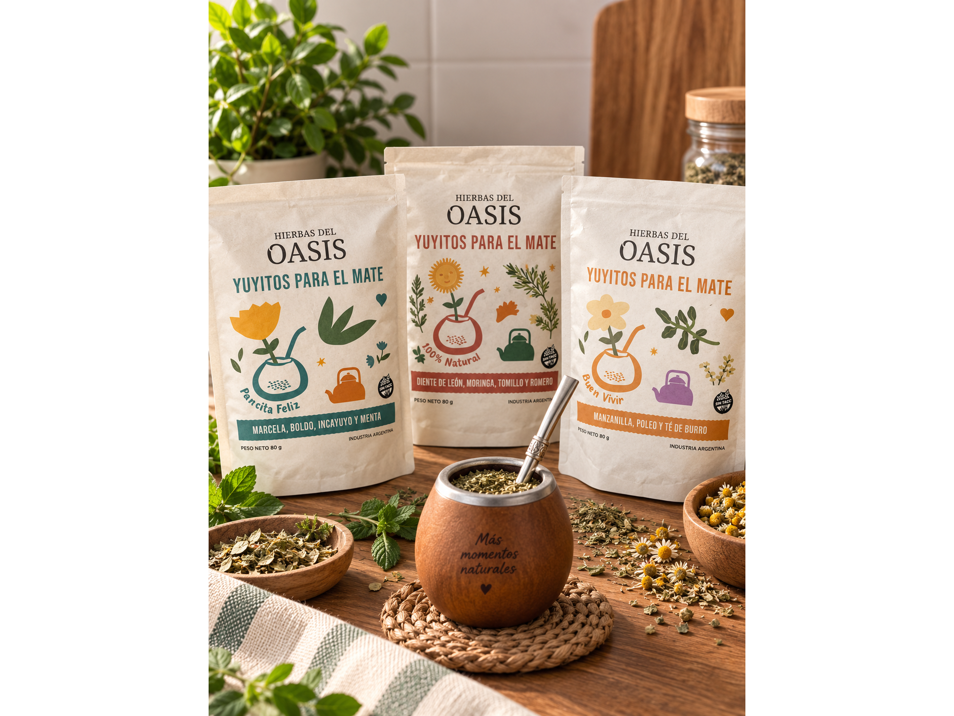 Blends para el mate OASIS