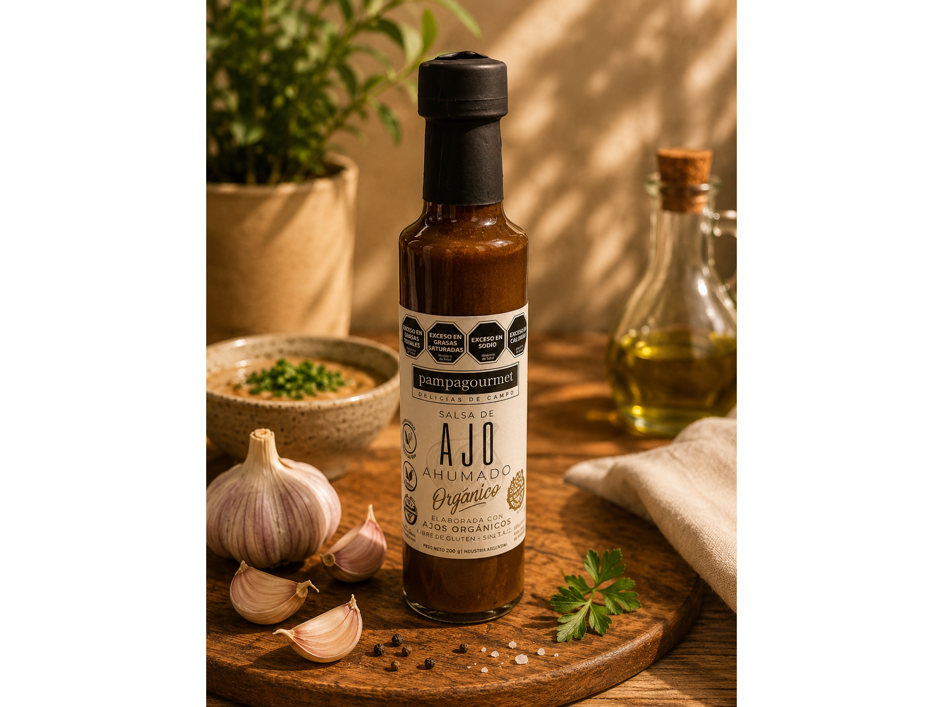Salsa de ajo PAMPAGOURMET