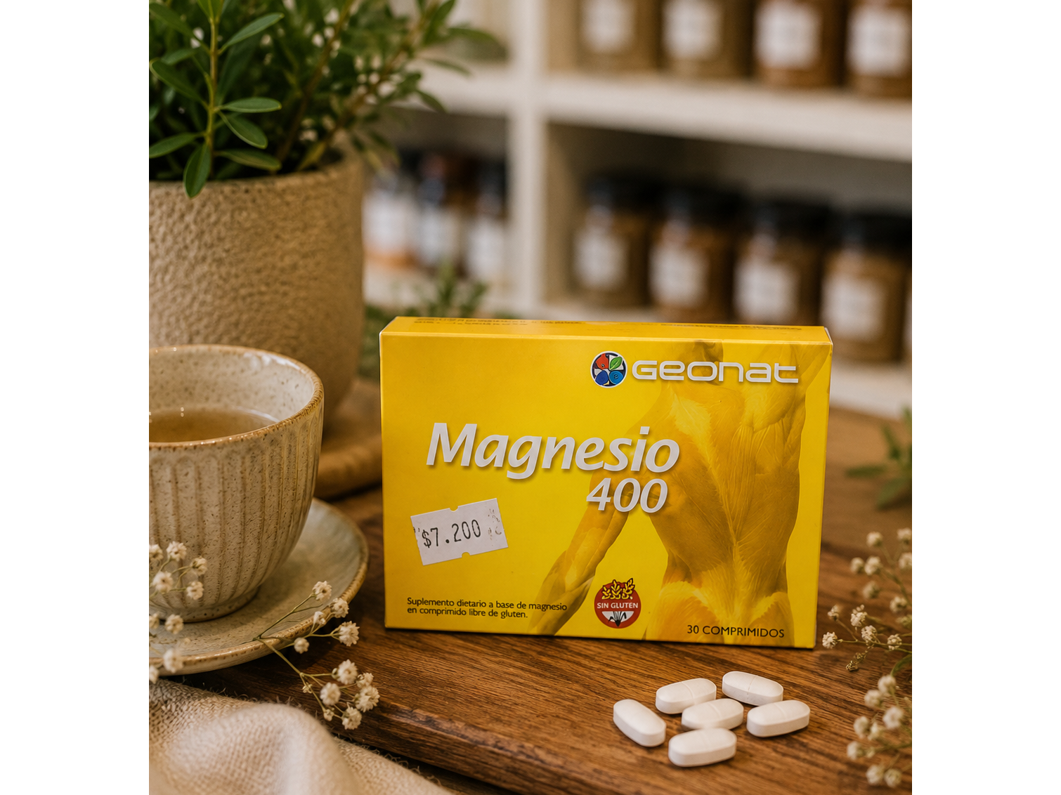 Magnesio 400 capsulas GEONAT