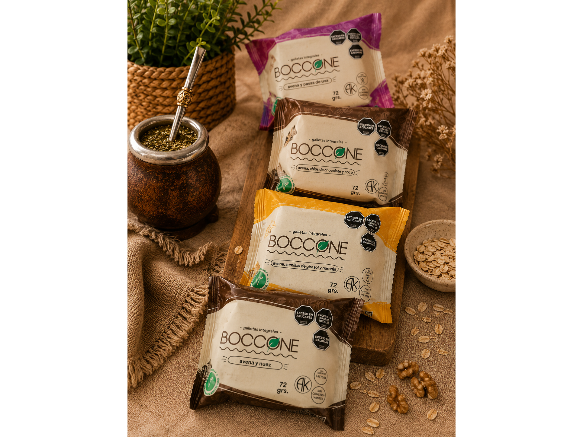 Galletas integrales BOCCONE