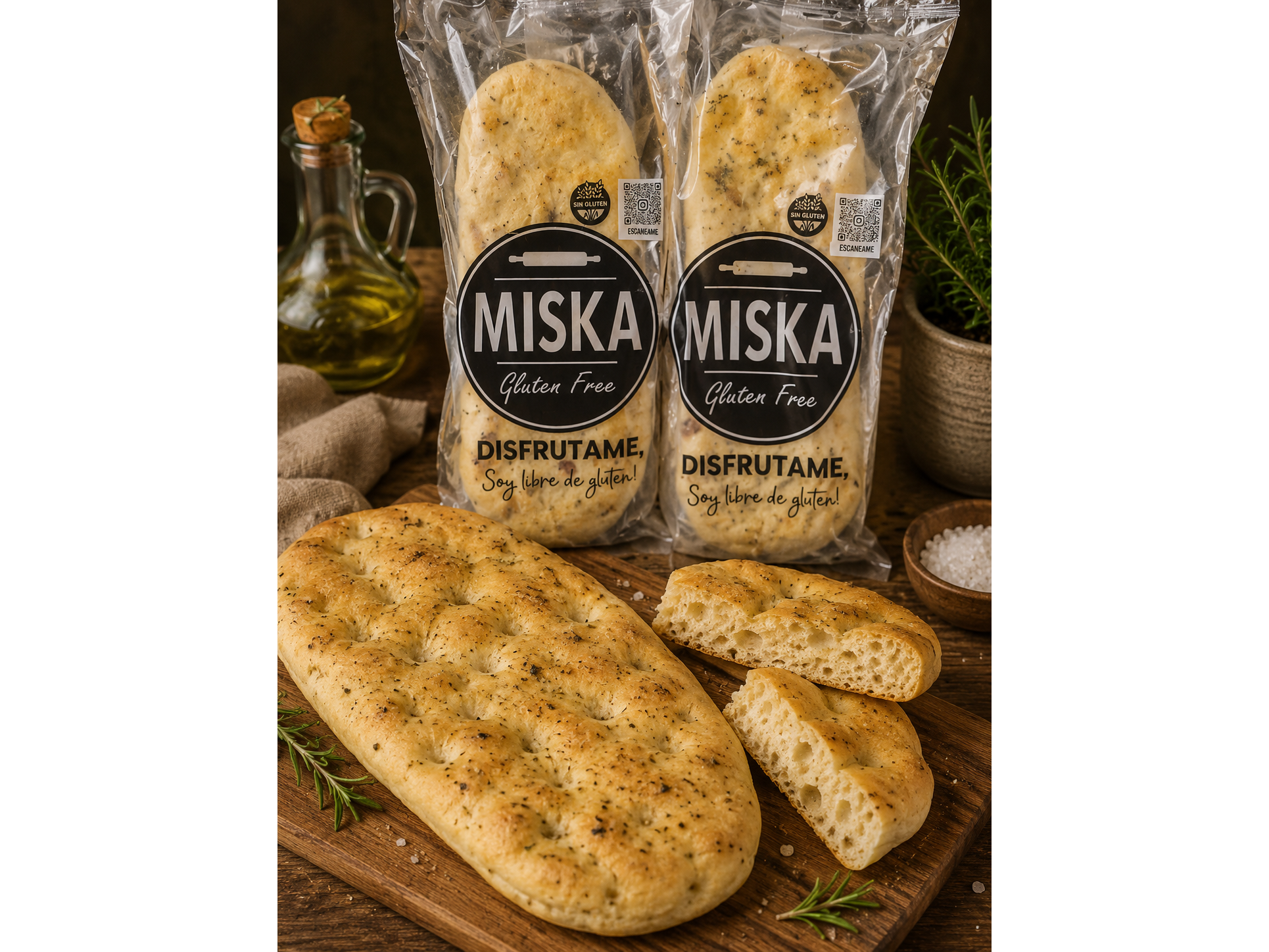 FOCACCIA SIN TACC MISKA