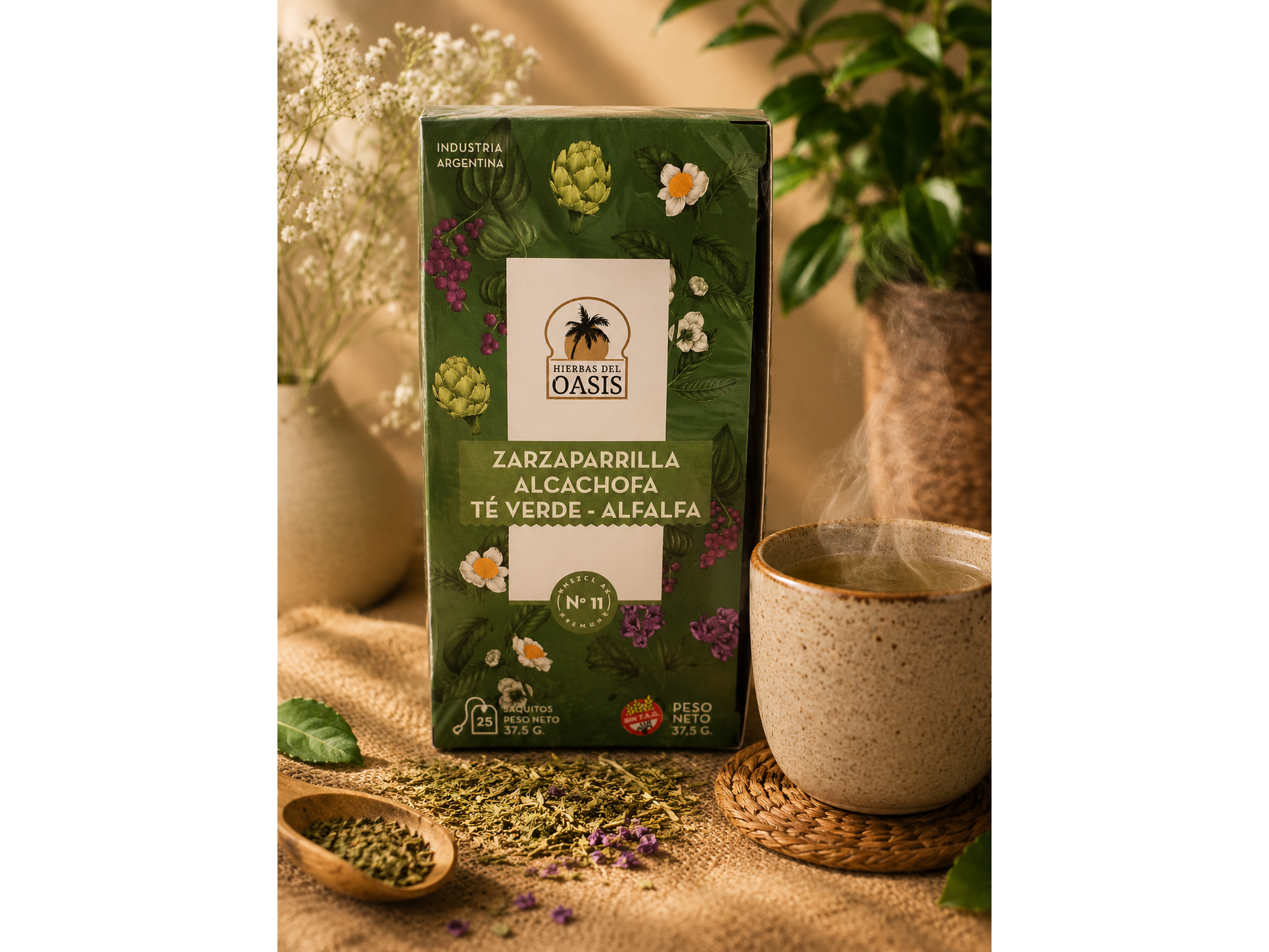 Té OASIS N 11  COLESTEROL