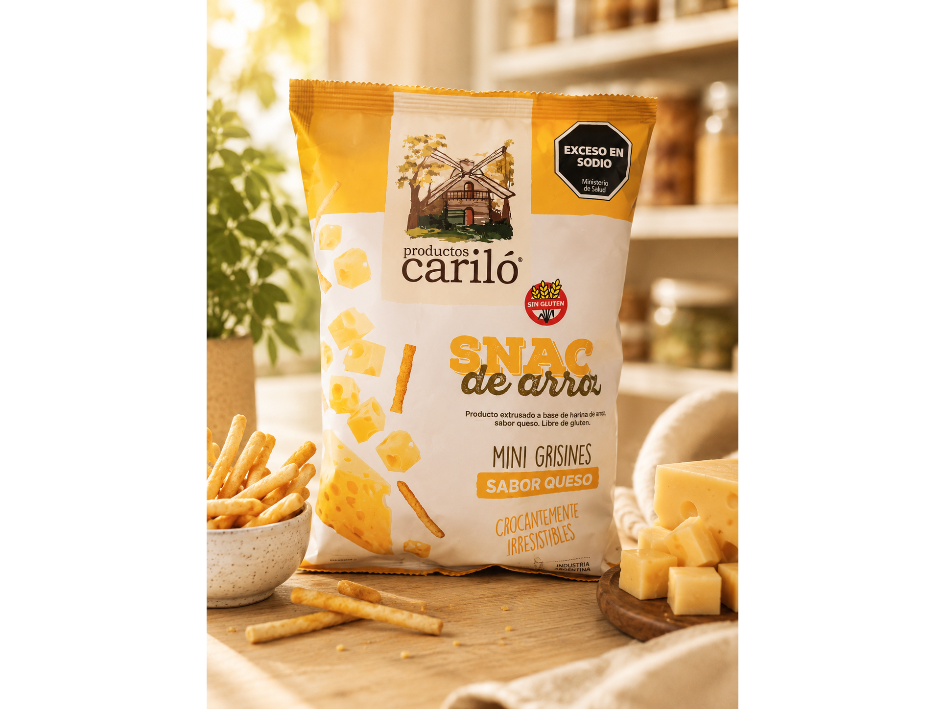 Snack de arroz CARILÓ x 100 grs