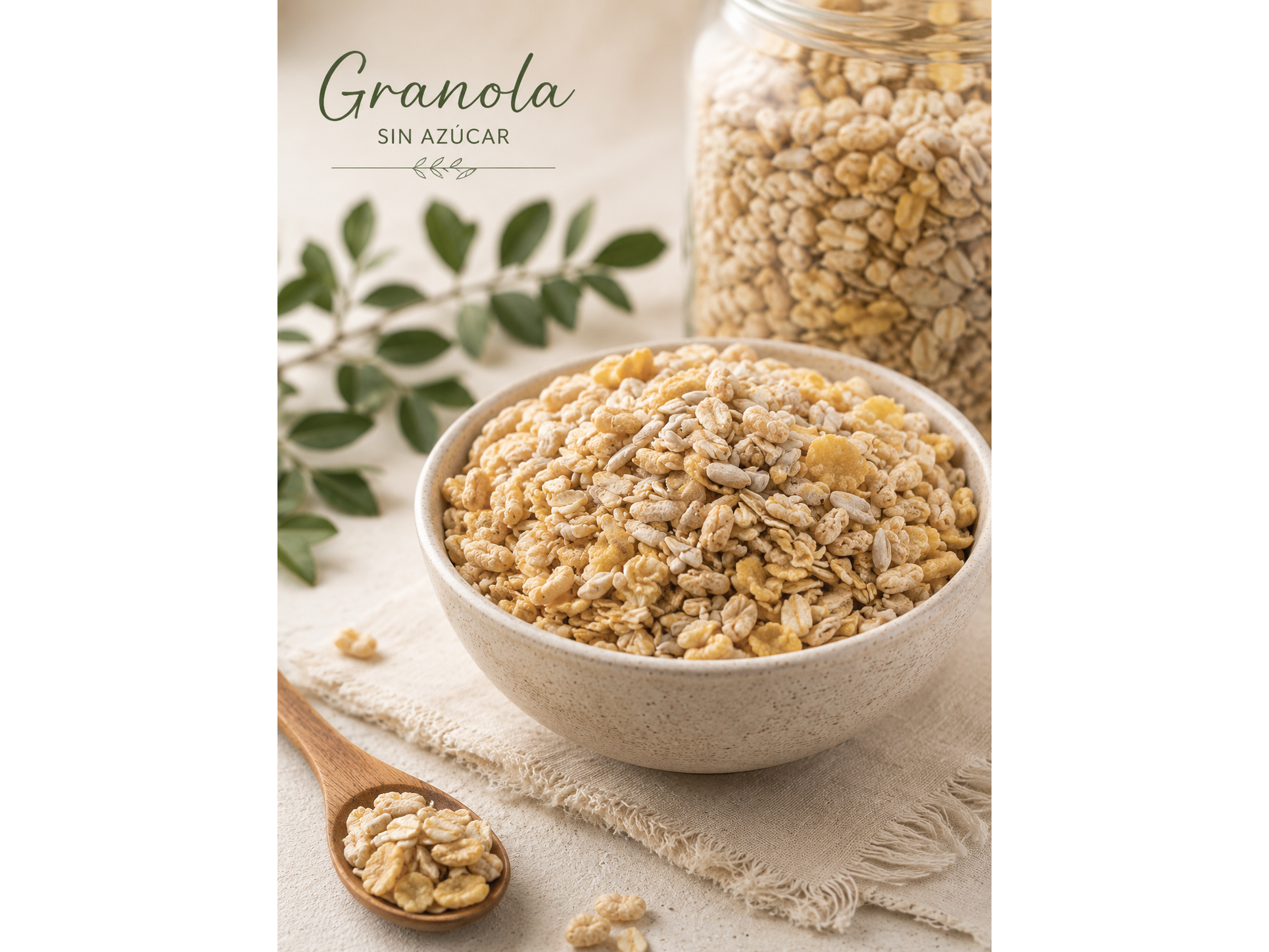 Granola SIN AZÚCAR