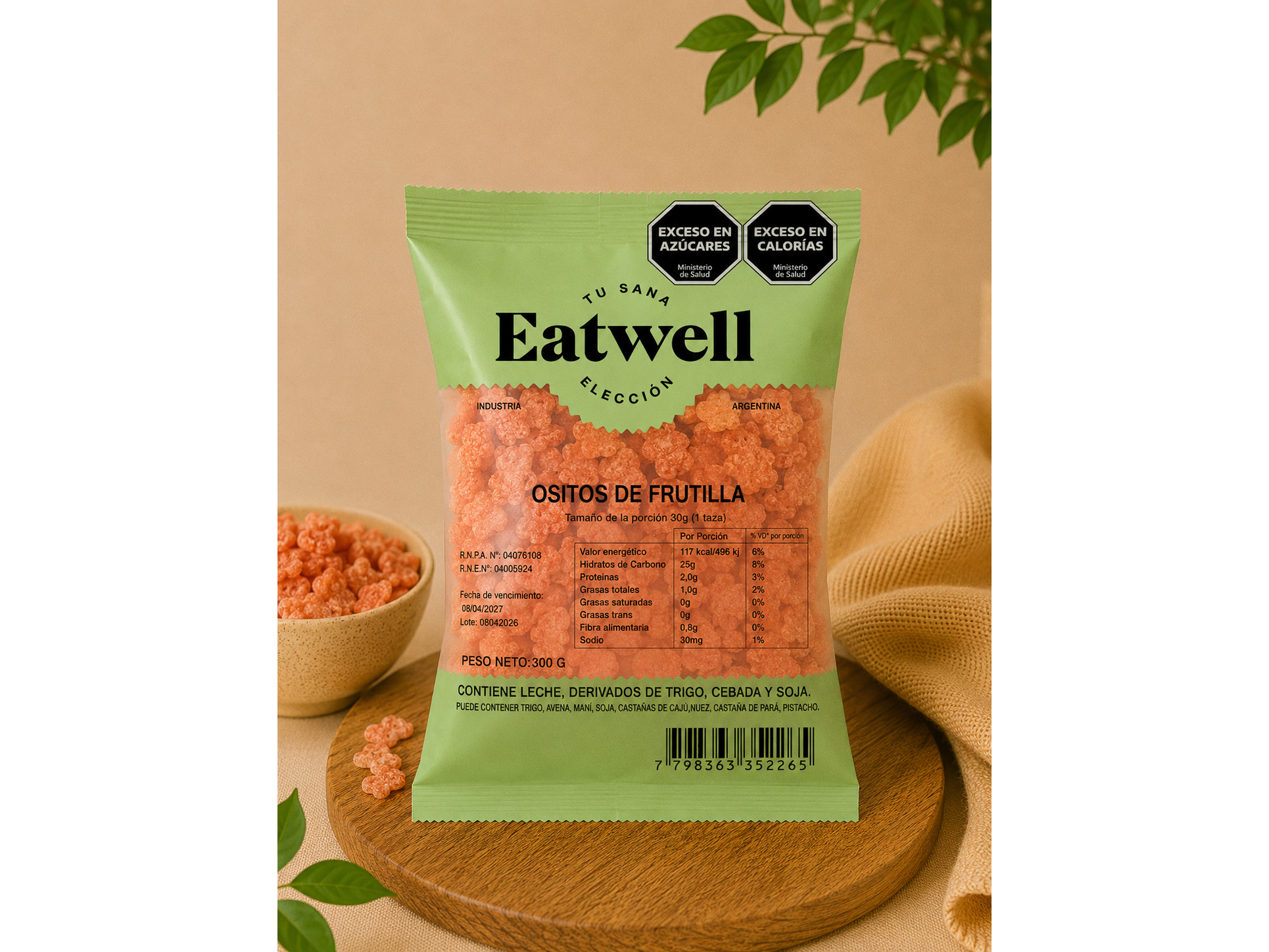 Ositos de frutilla