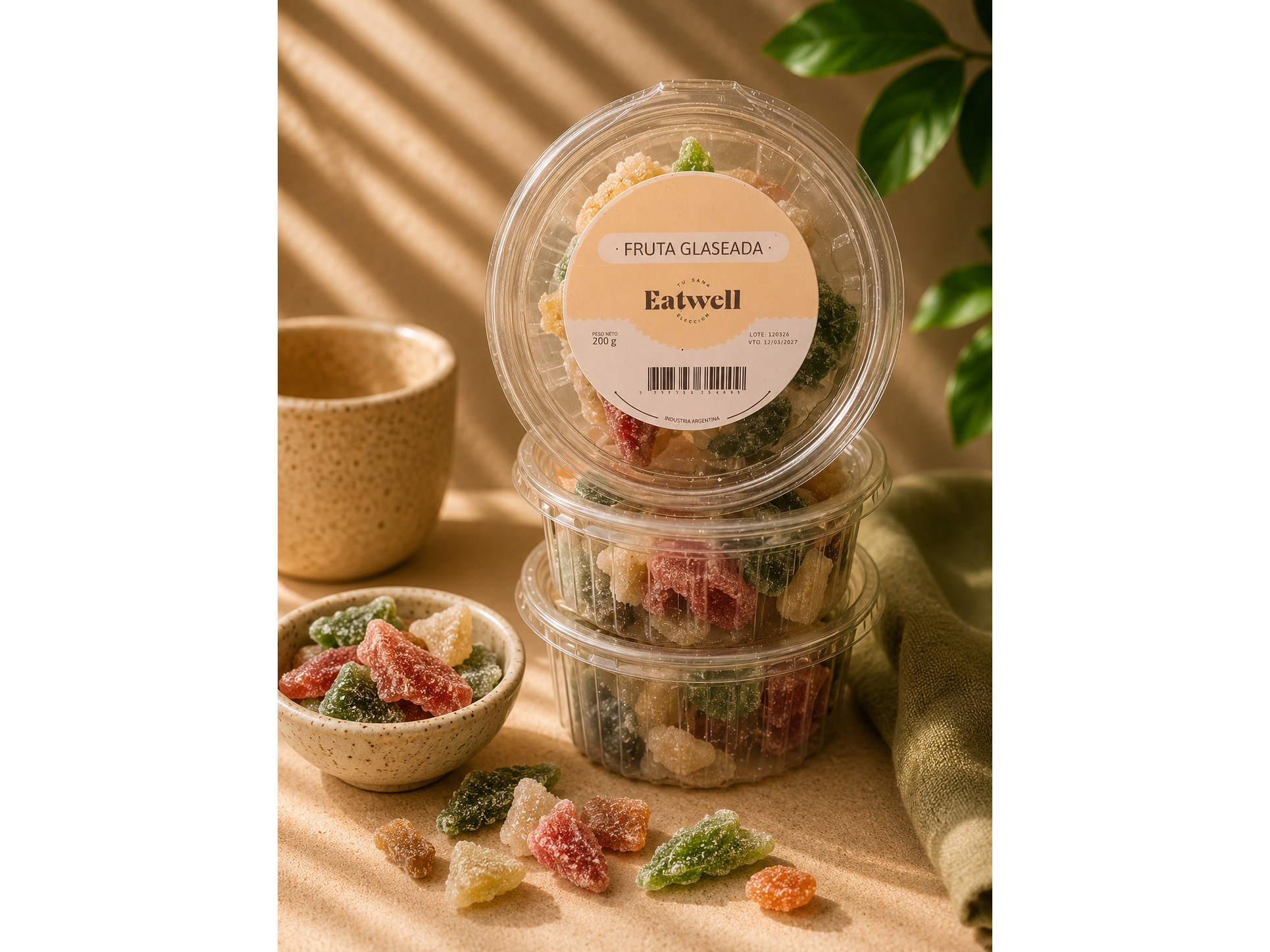 Fruta glaseada EATWELL
