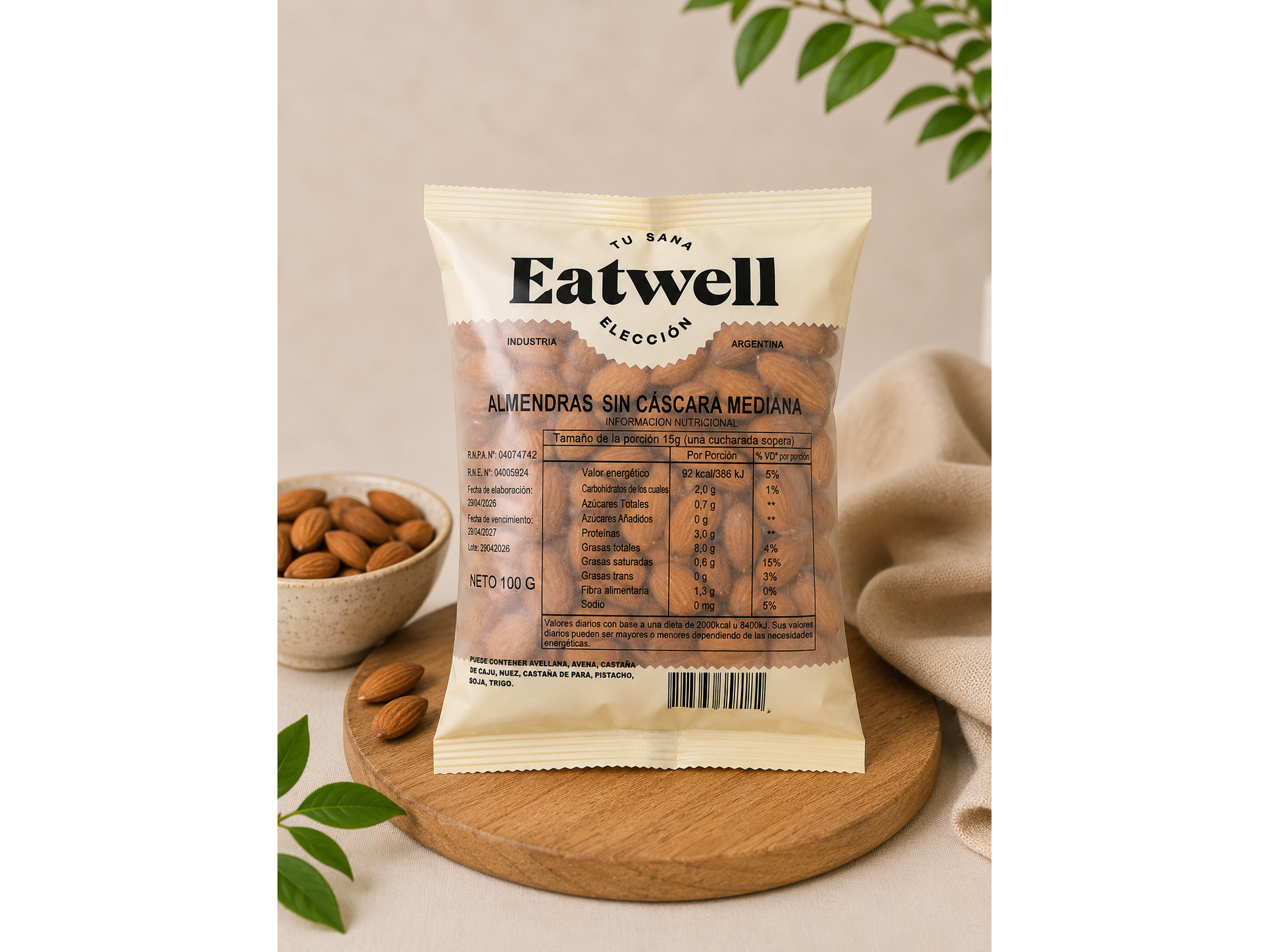 Almendras EATWELL