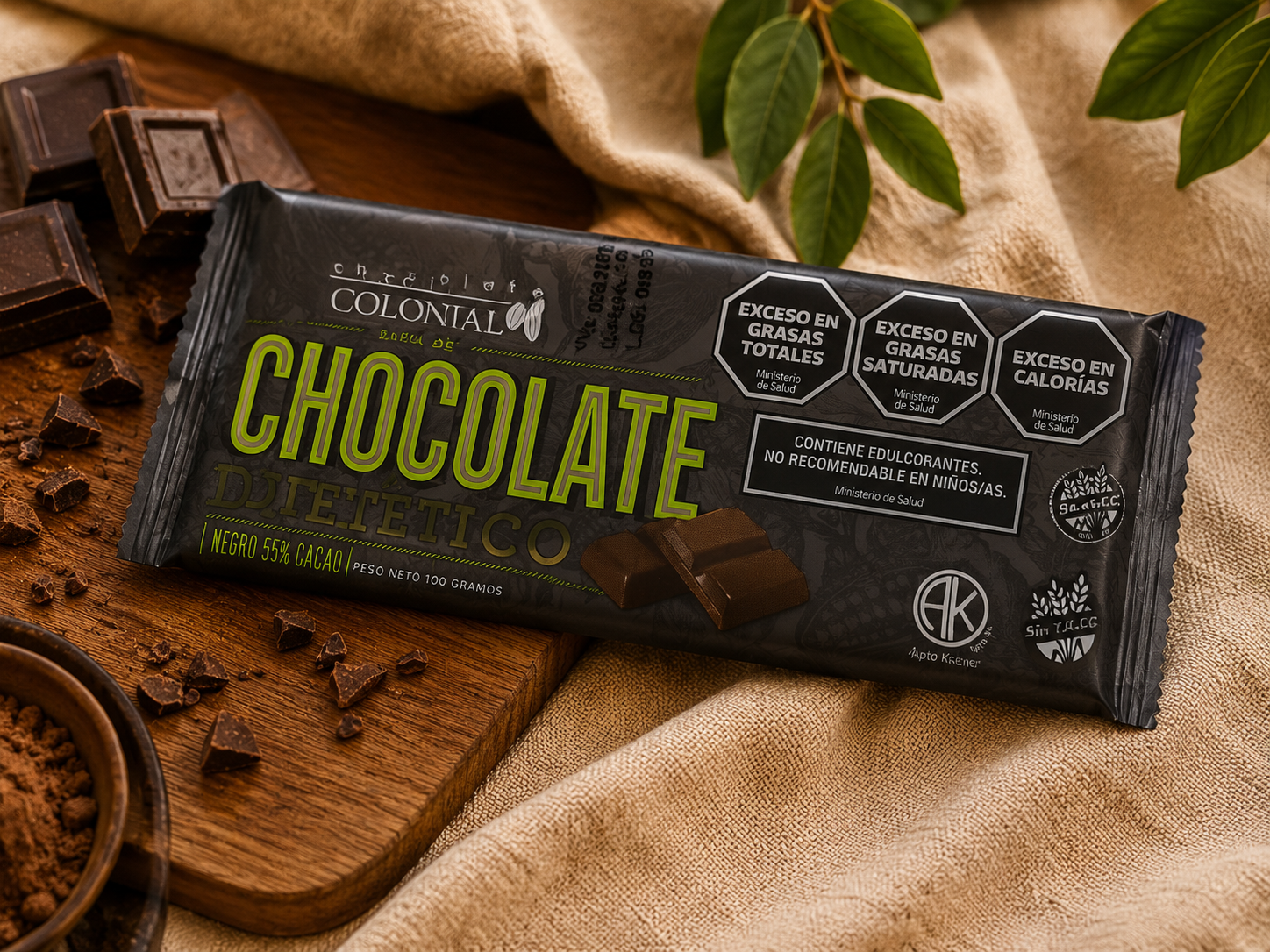 Chocolate COLONIAL dietético