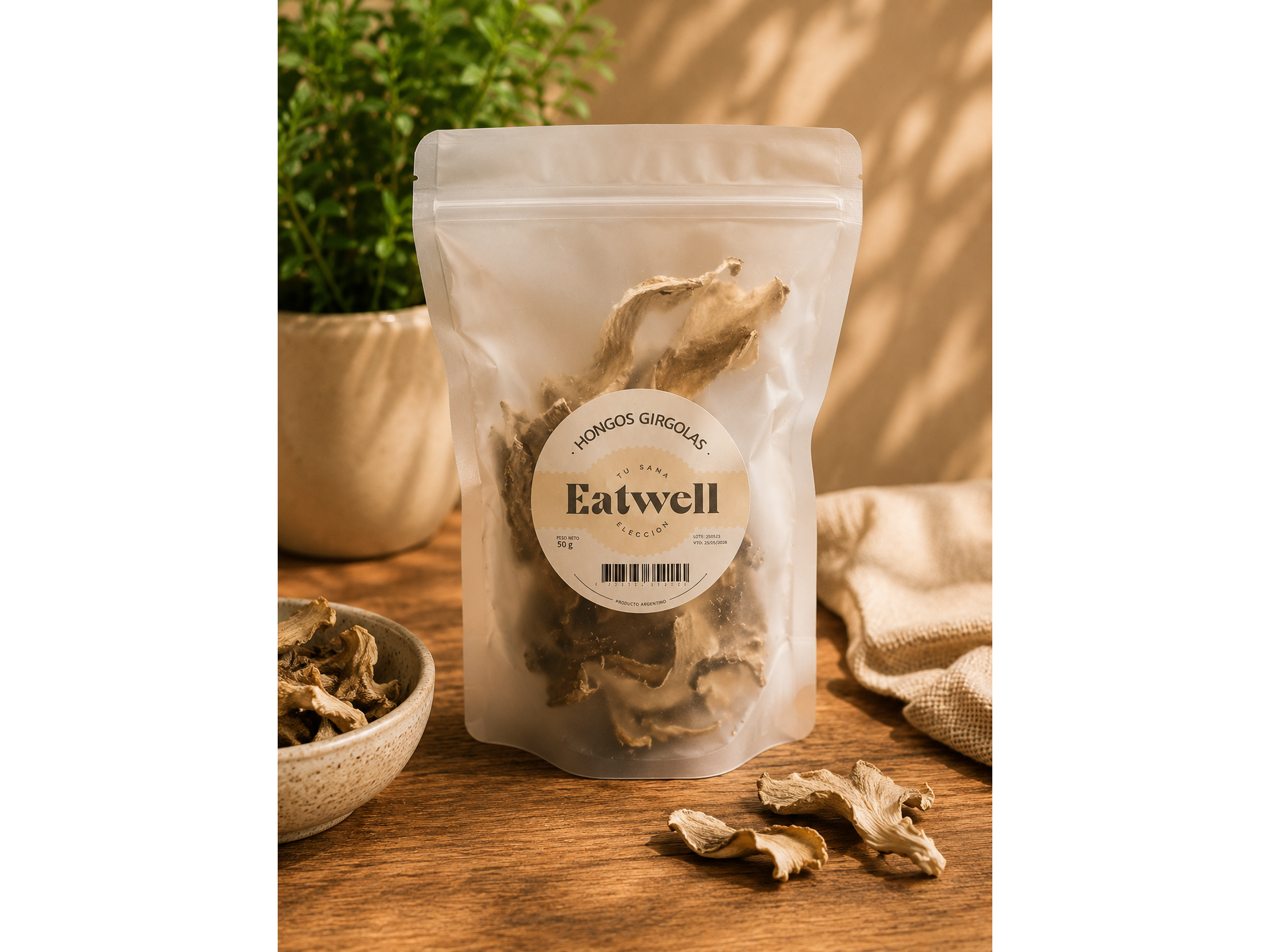 Hongos girgolas EATWELL
