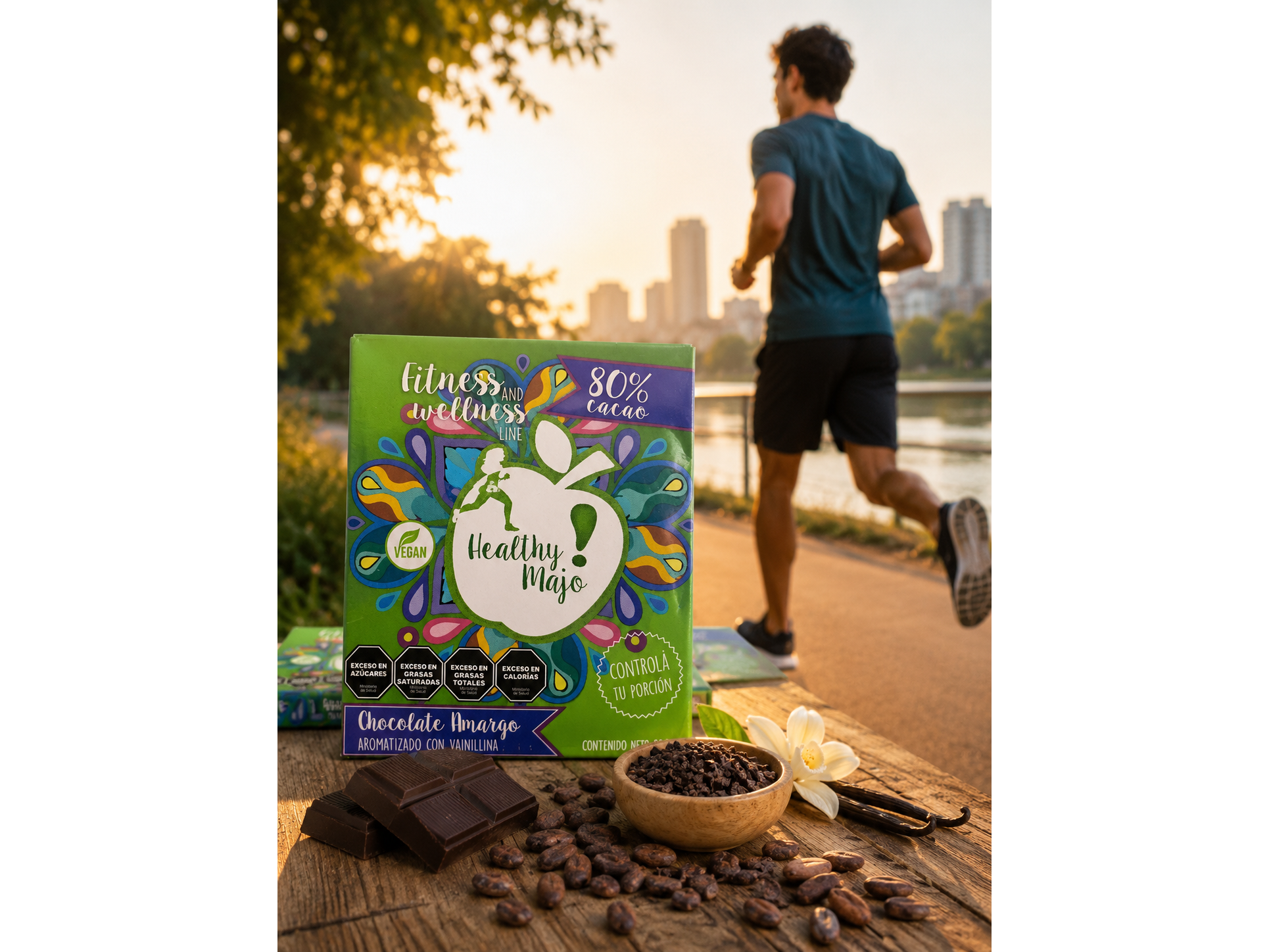 Chocolate HEALTHY MAJO x 90 grs