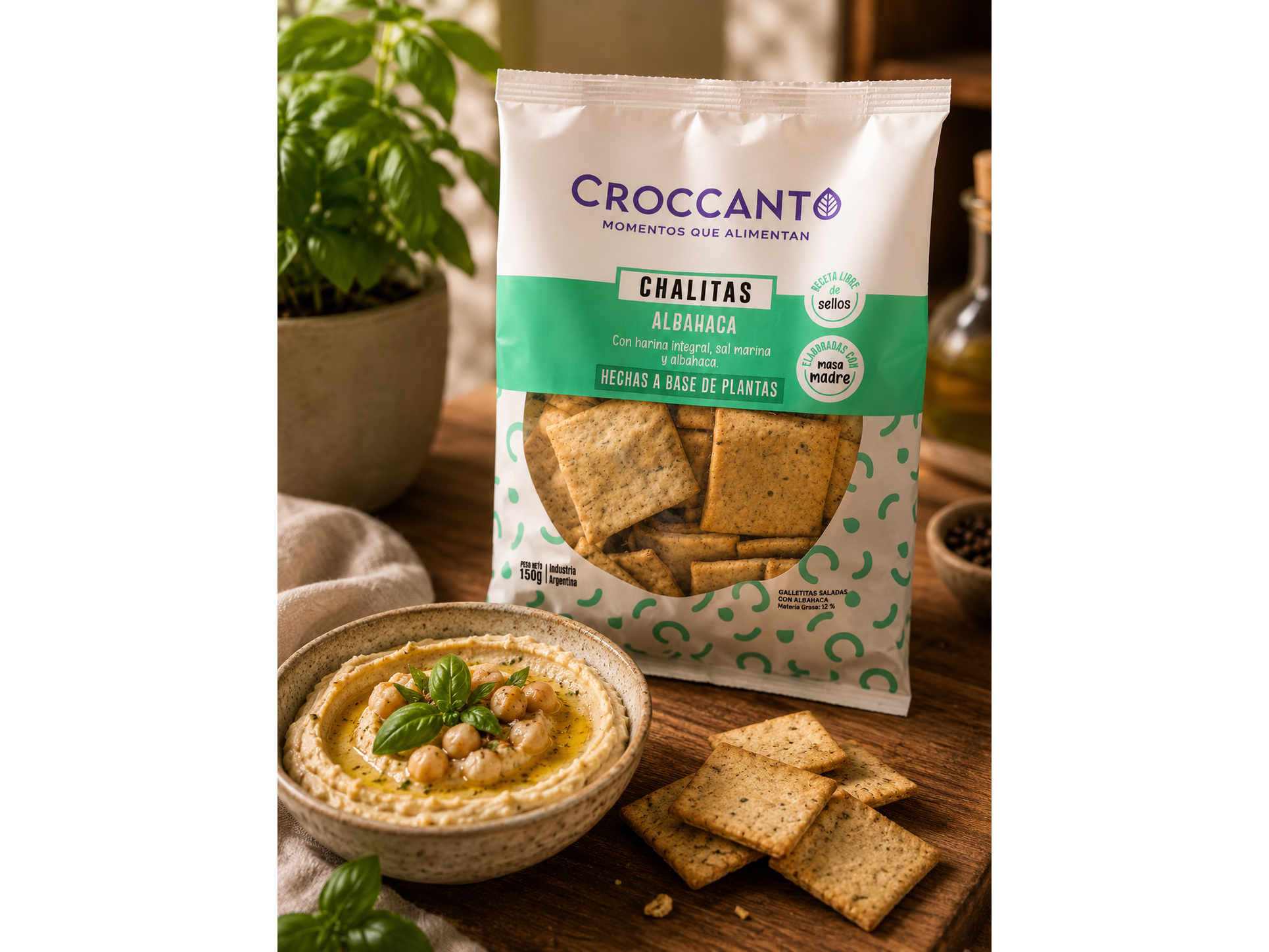 Chalitas DE MASA MADRE CROCCANT