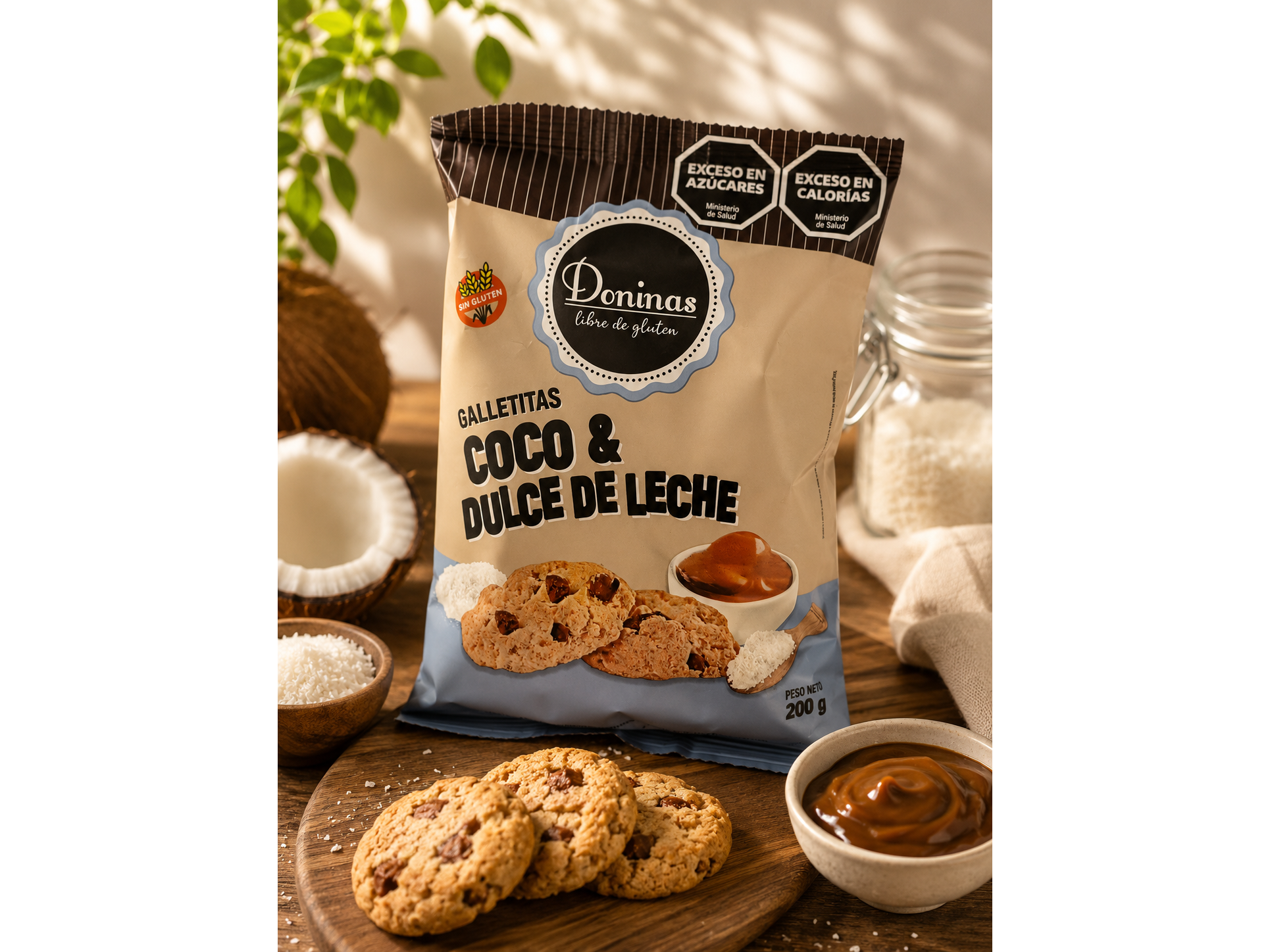 Galletas DONINAS SIN TACC