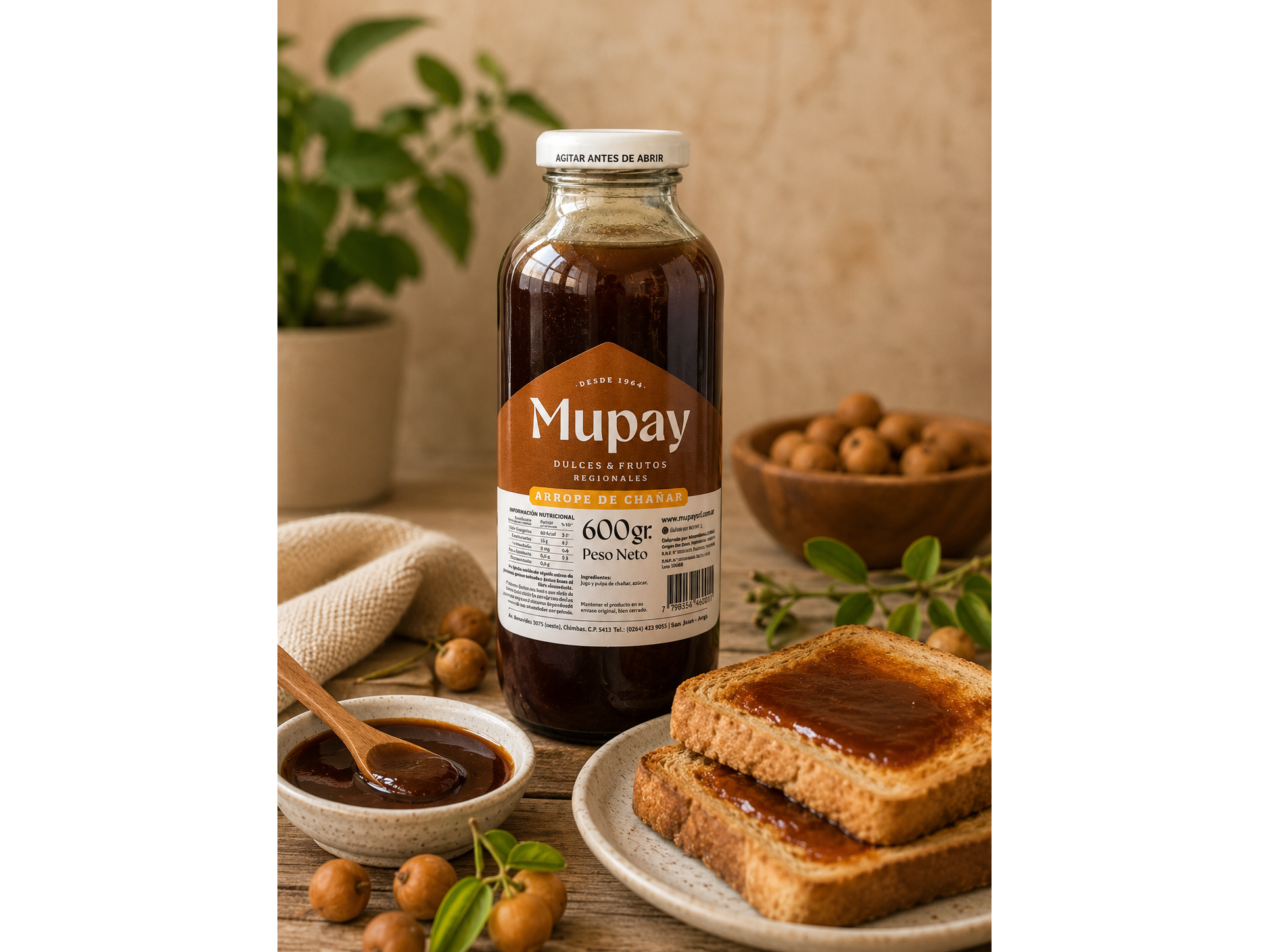 Arrope de chañar MUPAY