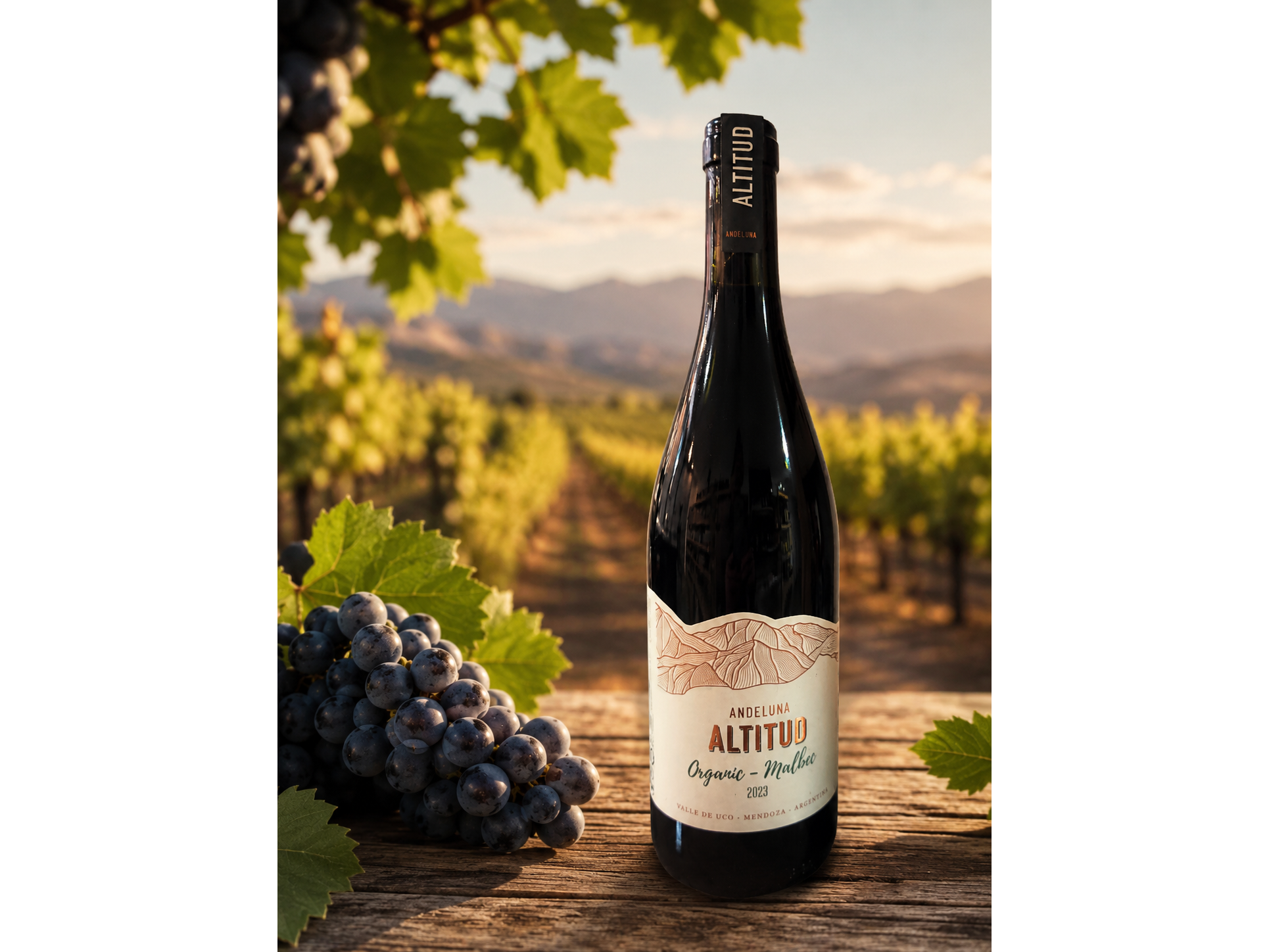 Vino ORGÁNICO ANDELUNA