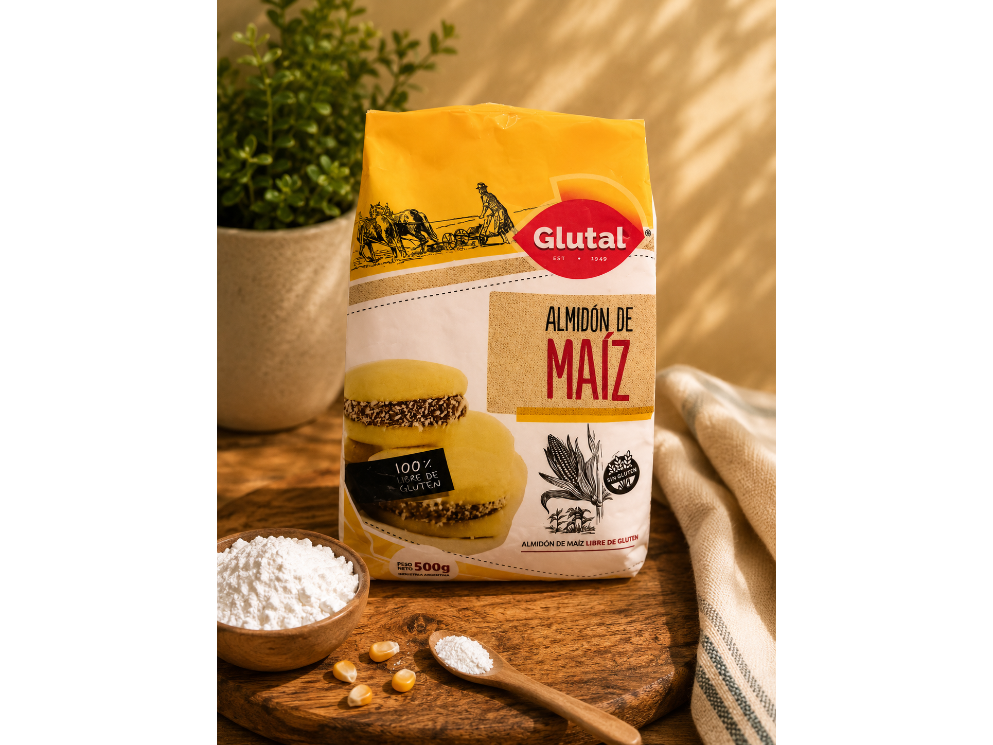 Almidón de maíz GLUTAL