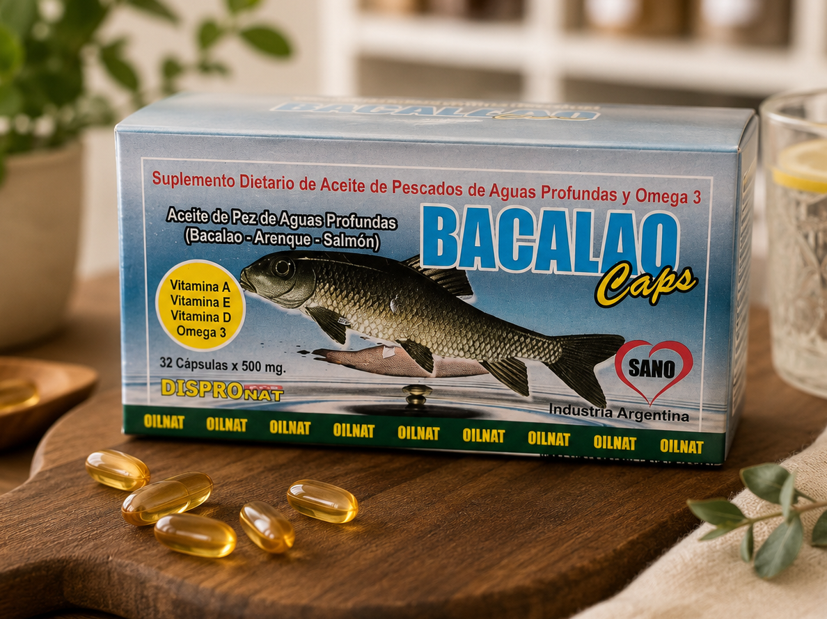 ACEITE DE BACALAO cápsulas