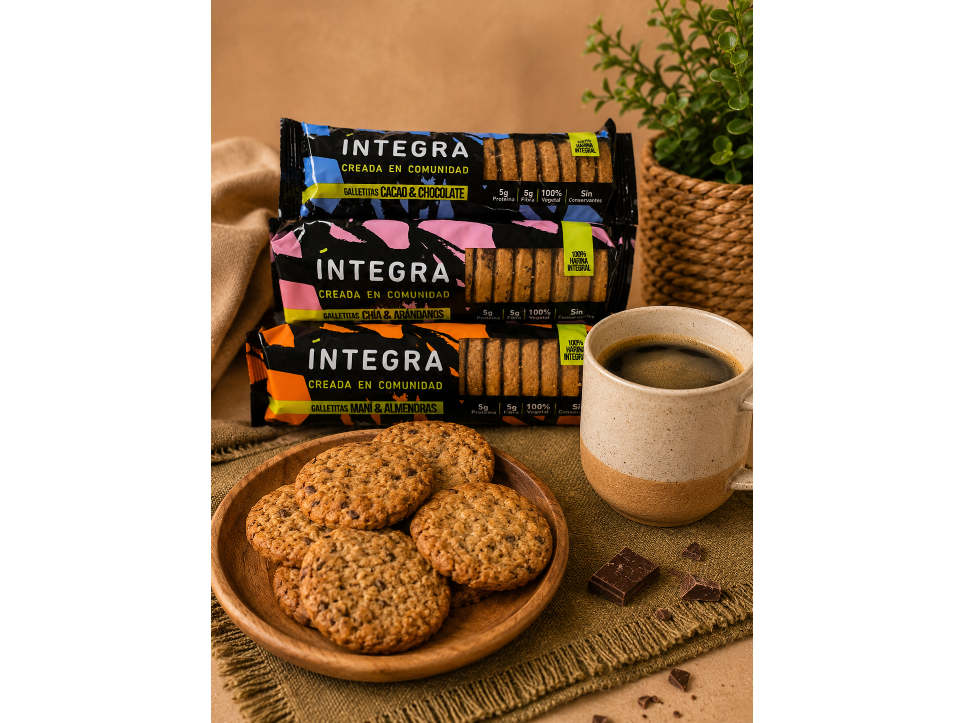 Galletas INTEGRA x  200 grs