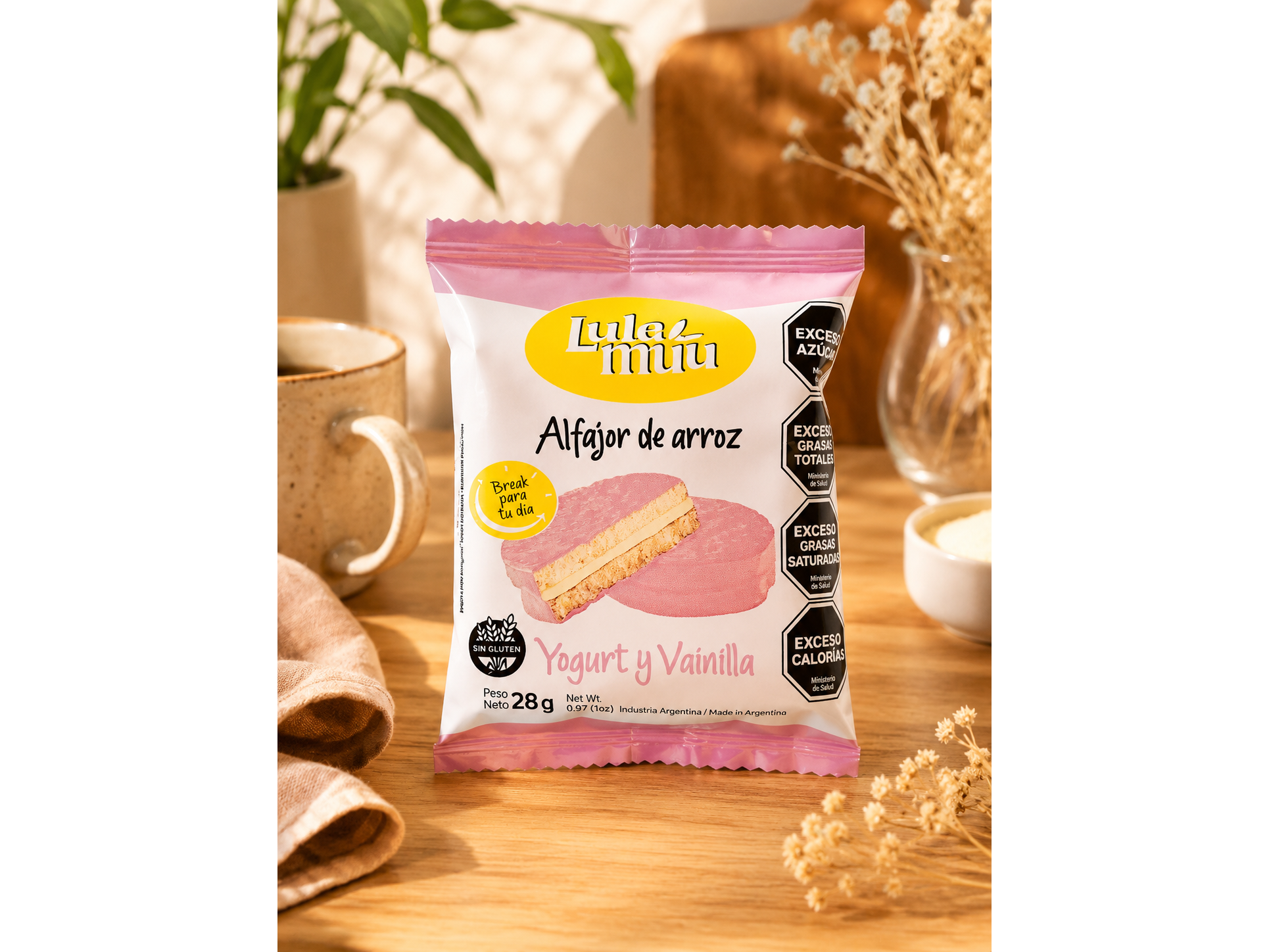 Alfajor de arroz LULEMU