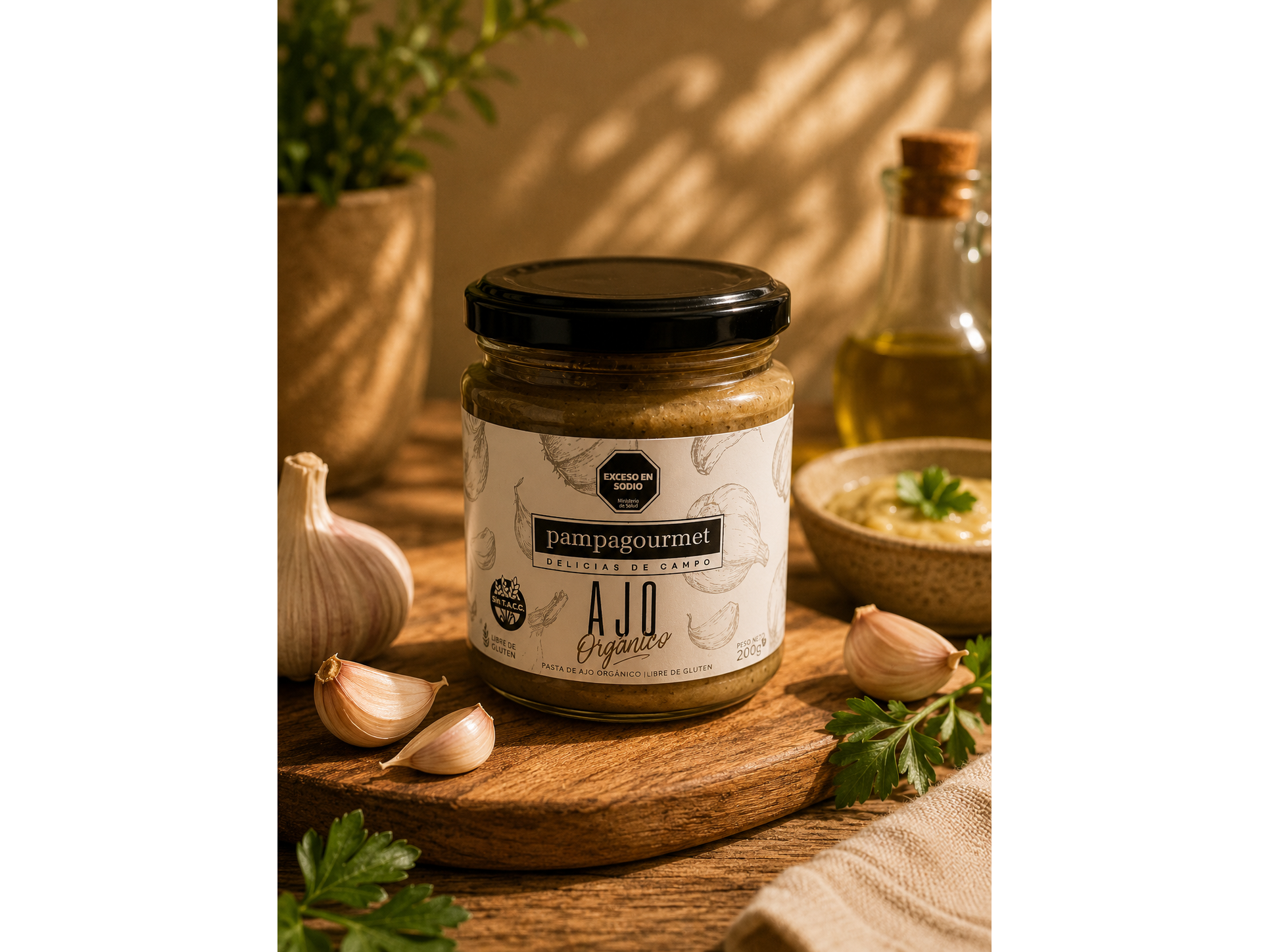 Pasta de ajo PAMPAGOURMET