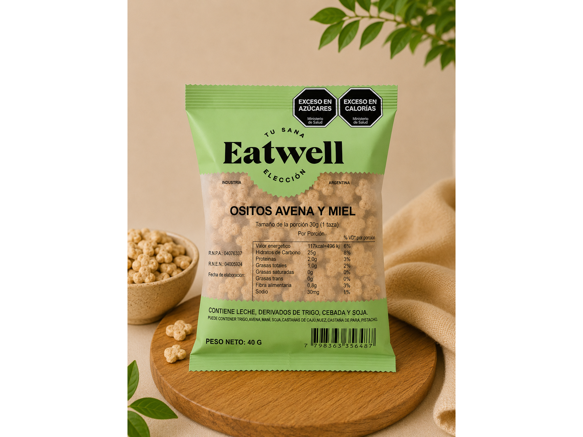 Ositos avena y miel  EATWELL