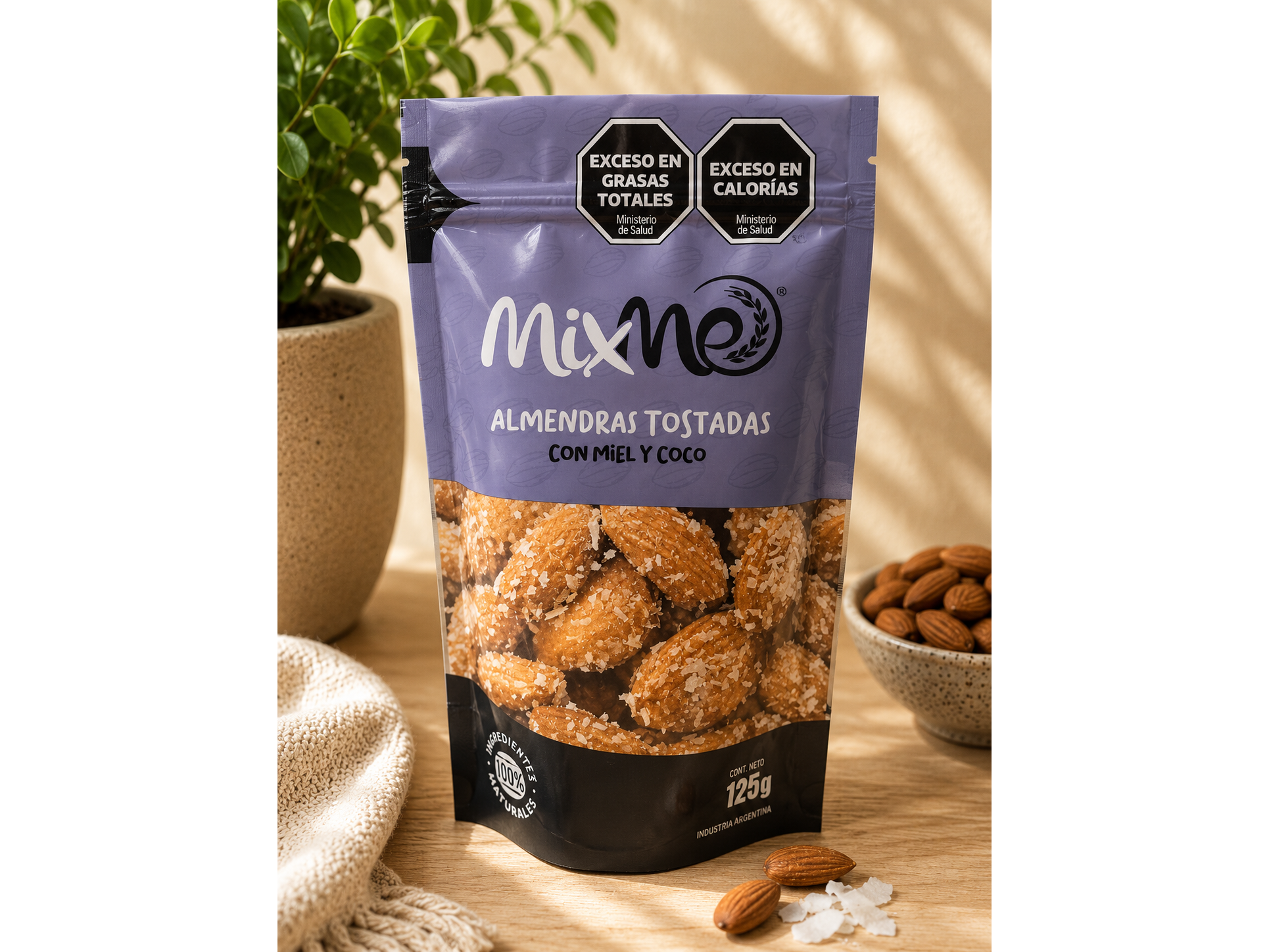 Almendras tostadas MIXME