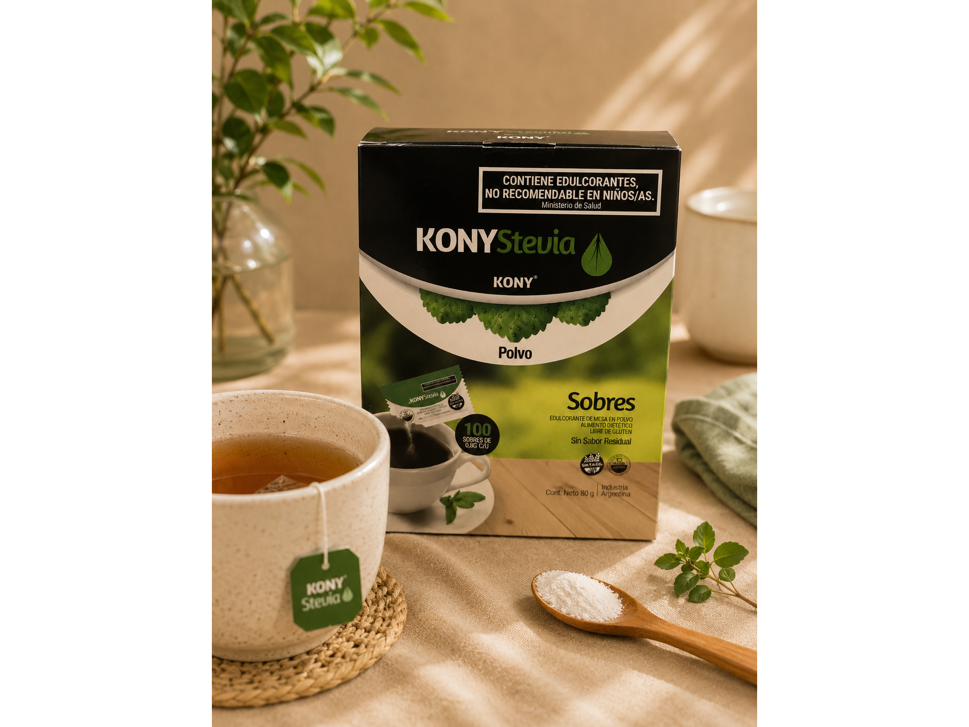 STEVIA KONY EN SOBRES