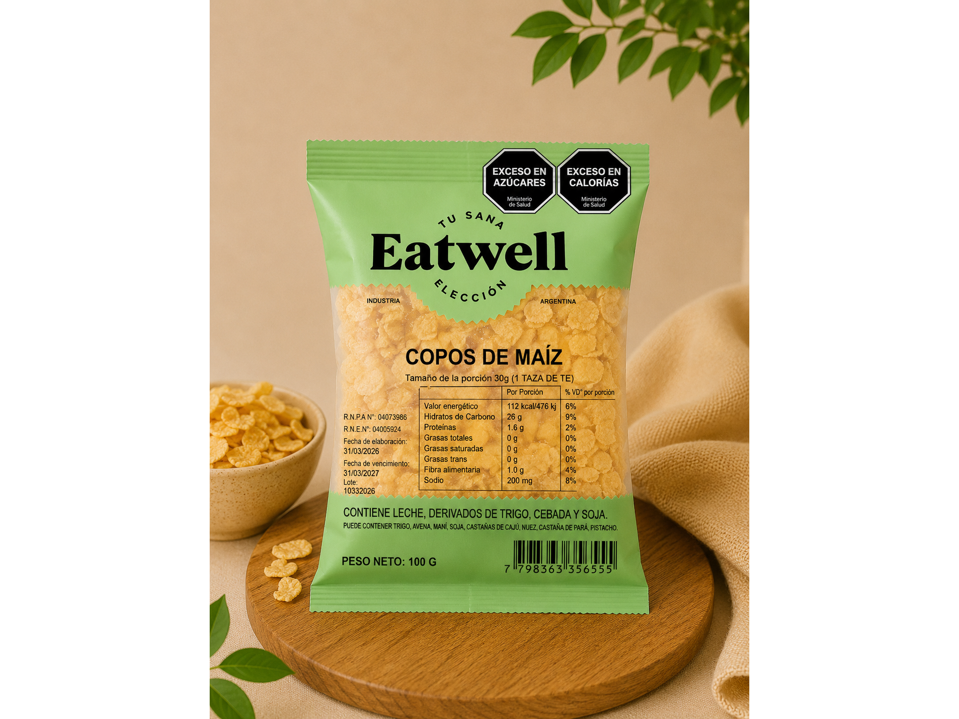 Cereales SIN AZÚCAR EATWELL
