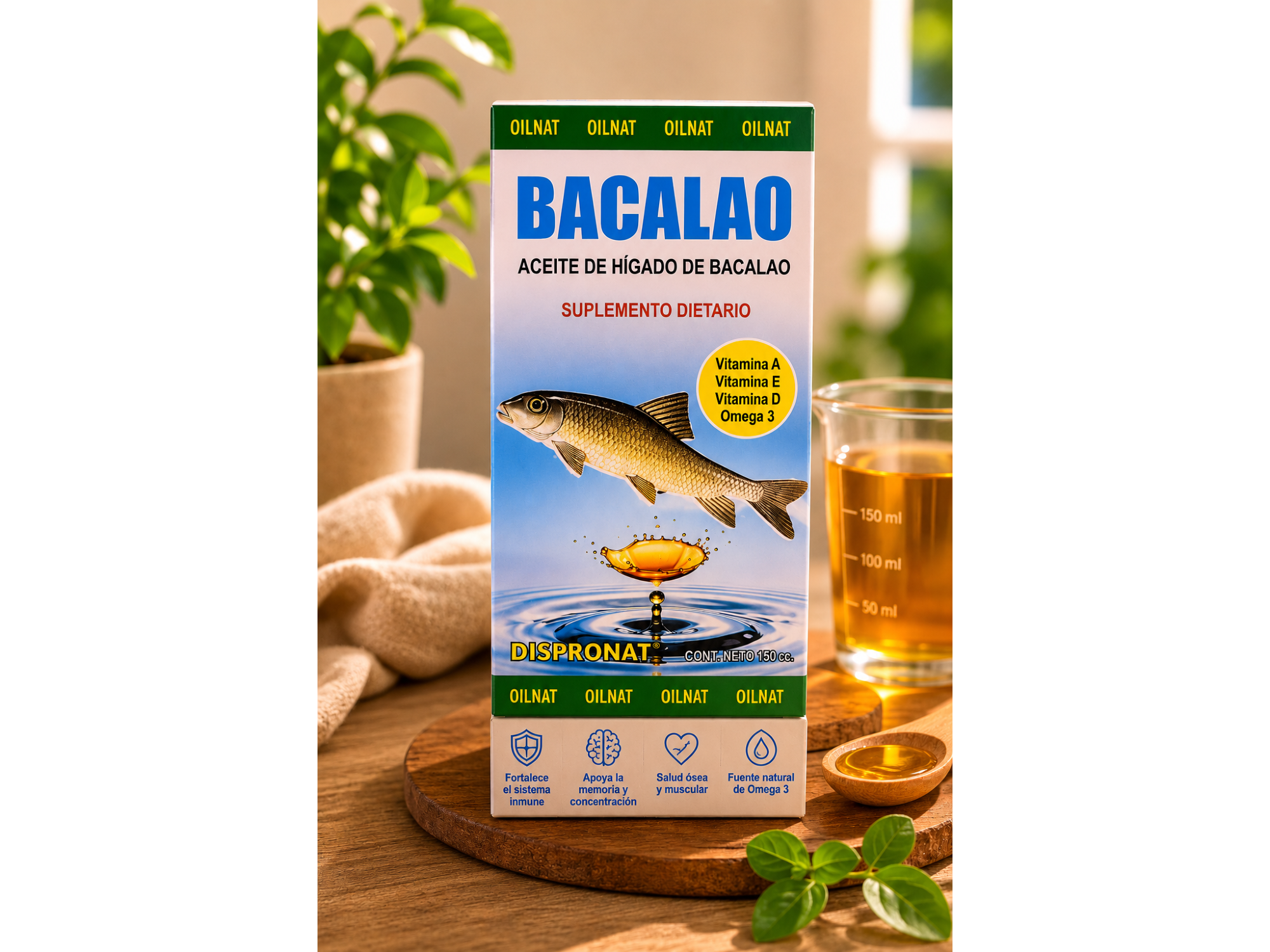 Aceite de Pescado (Bacalao)