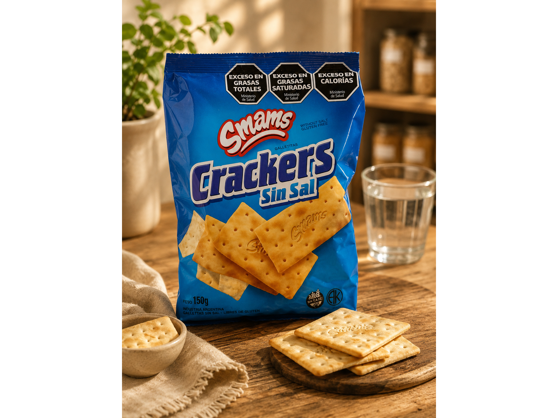 Crackers SMAMS  SIN TACC