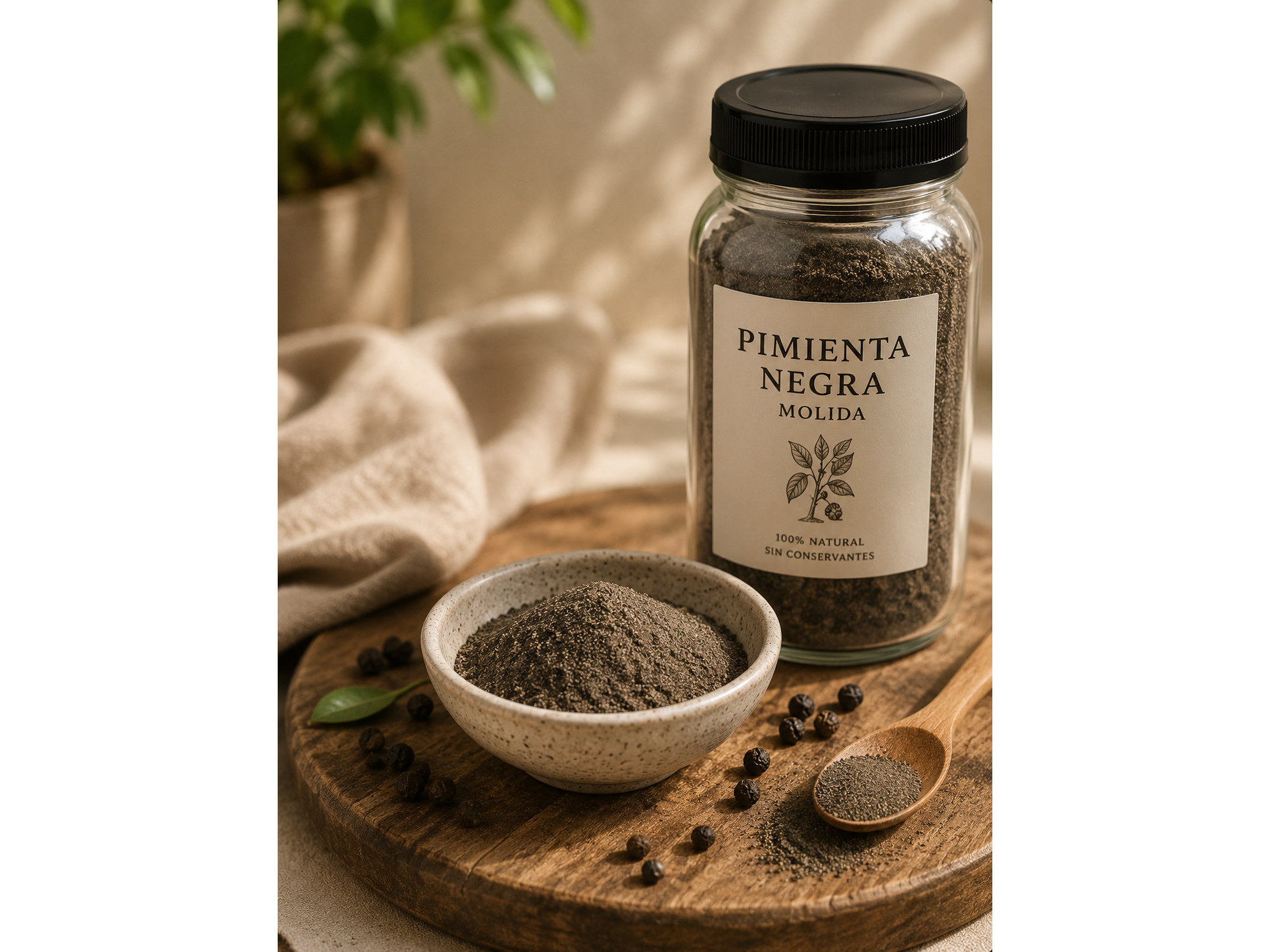 PIMIENTA NEGRA MOLIDA