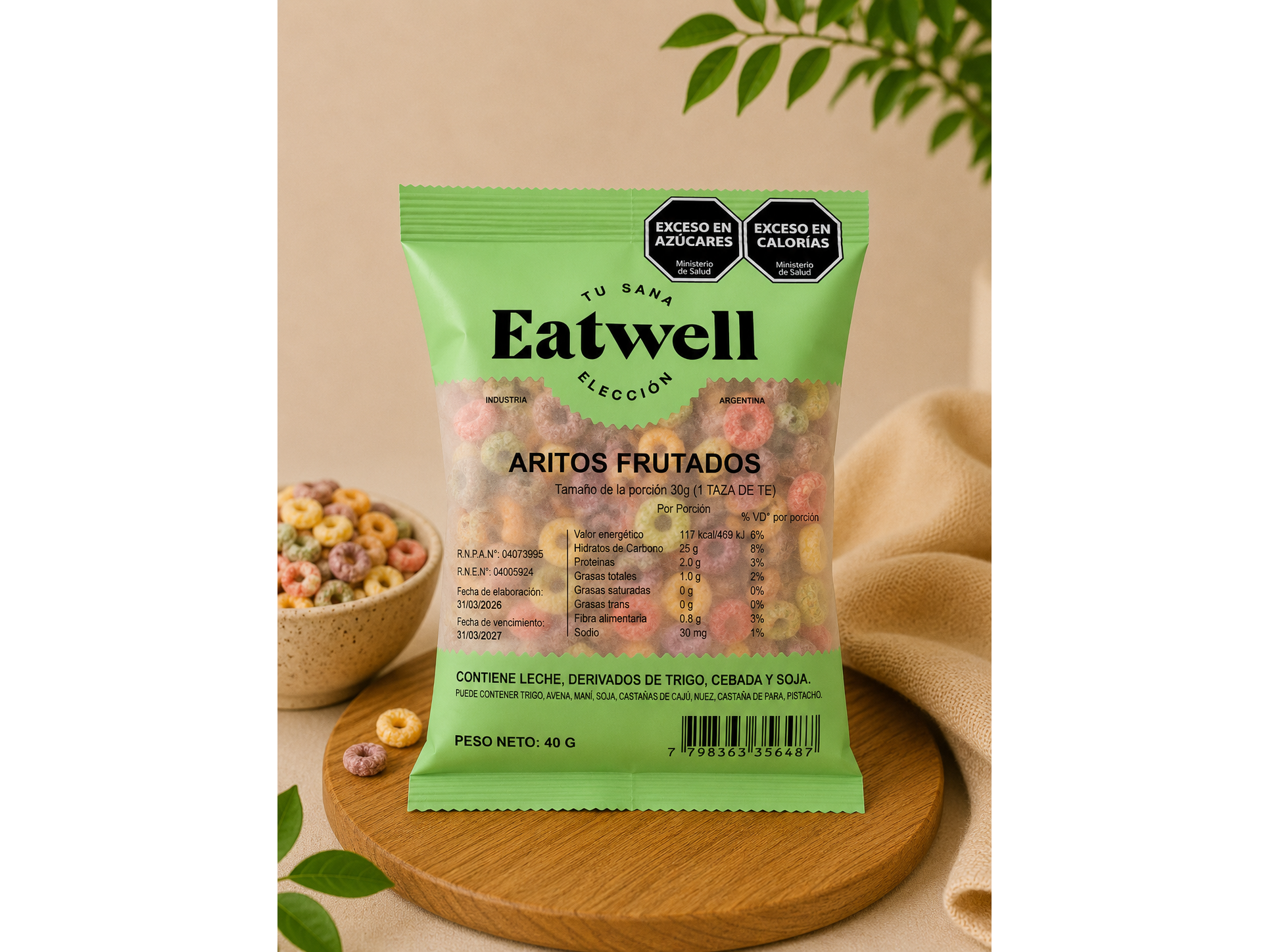 Aritos frutados EATWELL