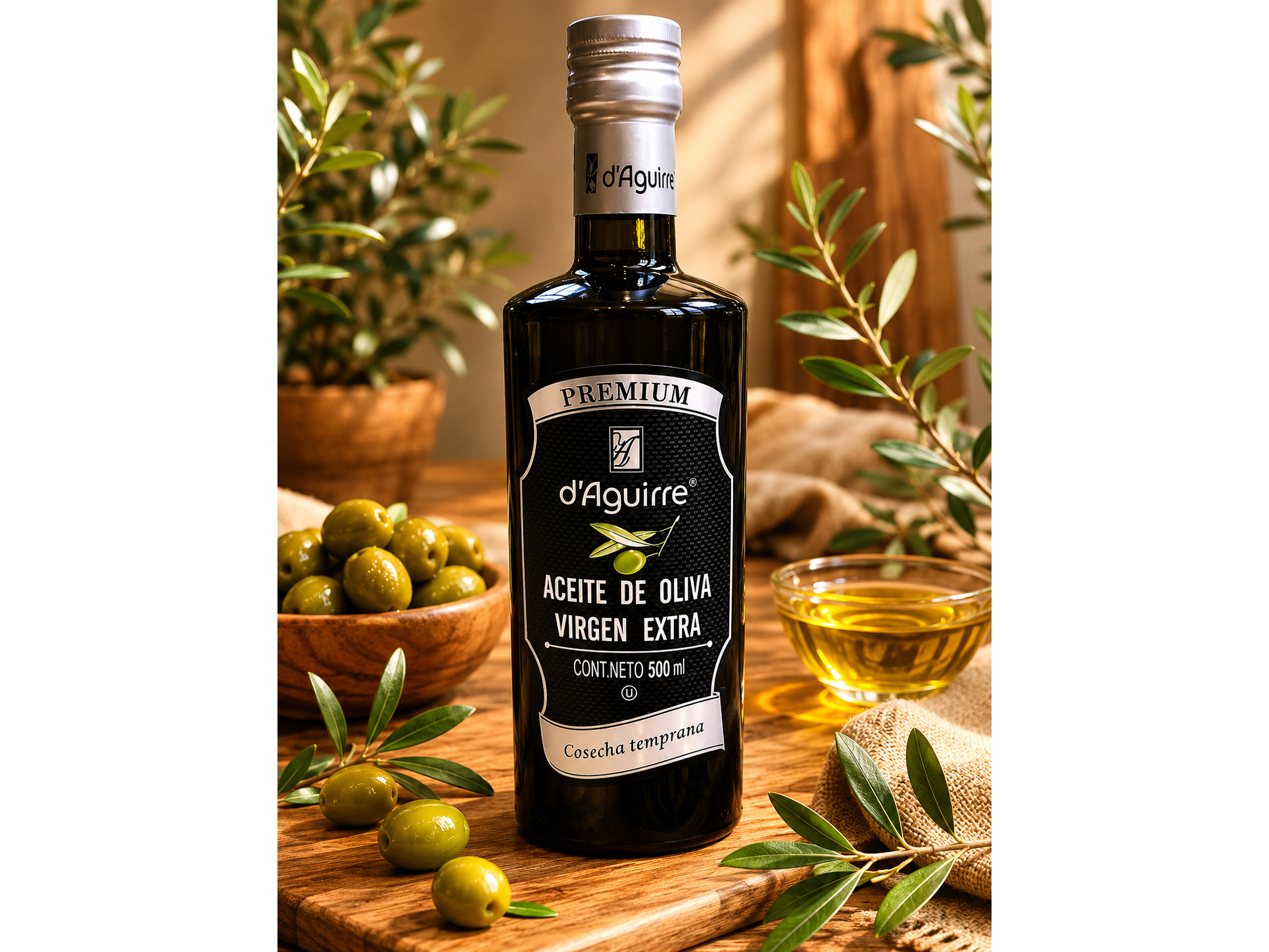 Aceite de oliva D'AGUIRRE PREMIUN