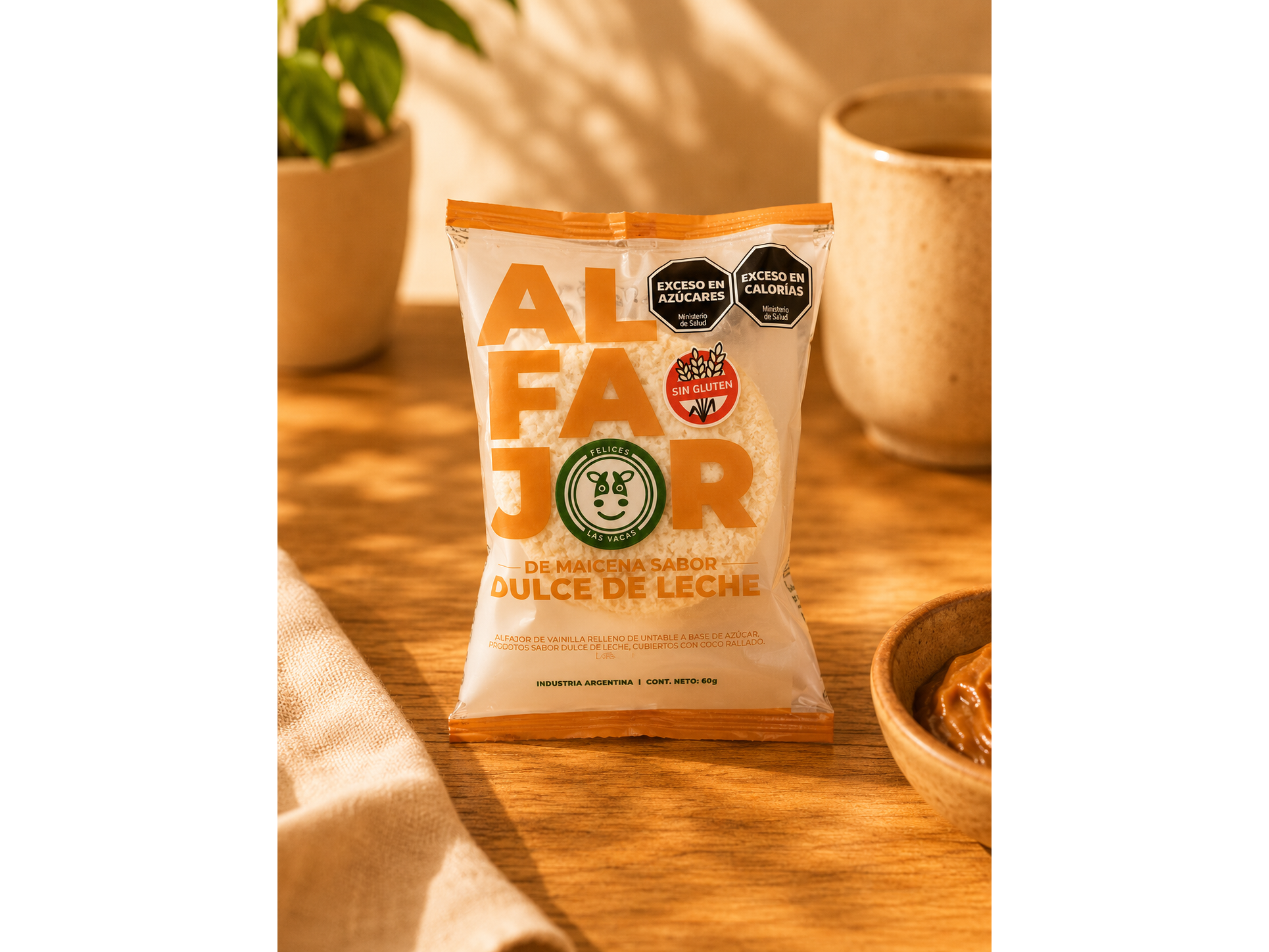 Alfajor de Maizena  FELICES LAS VACAS