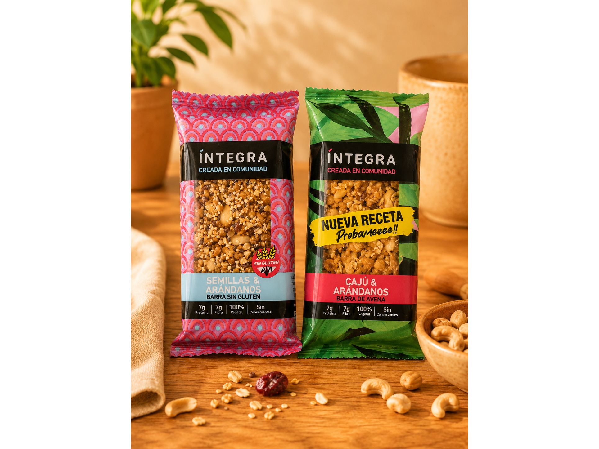 Barras de cereales INTEGRA