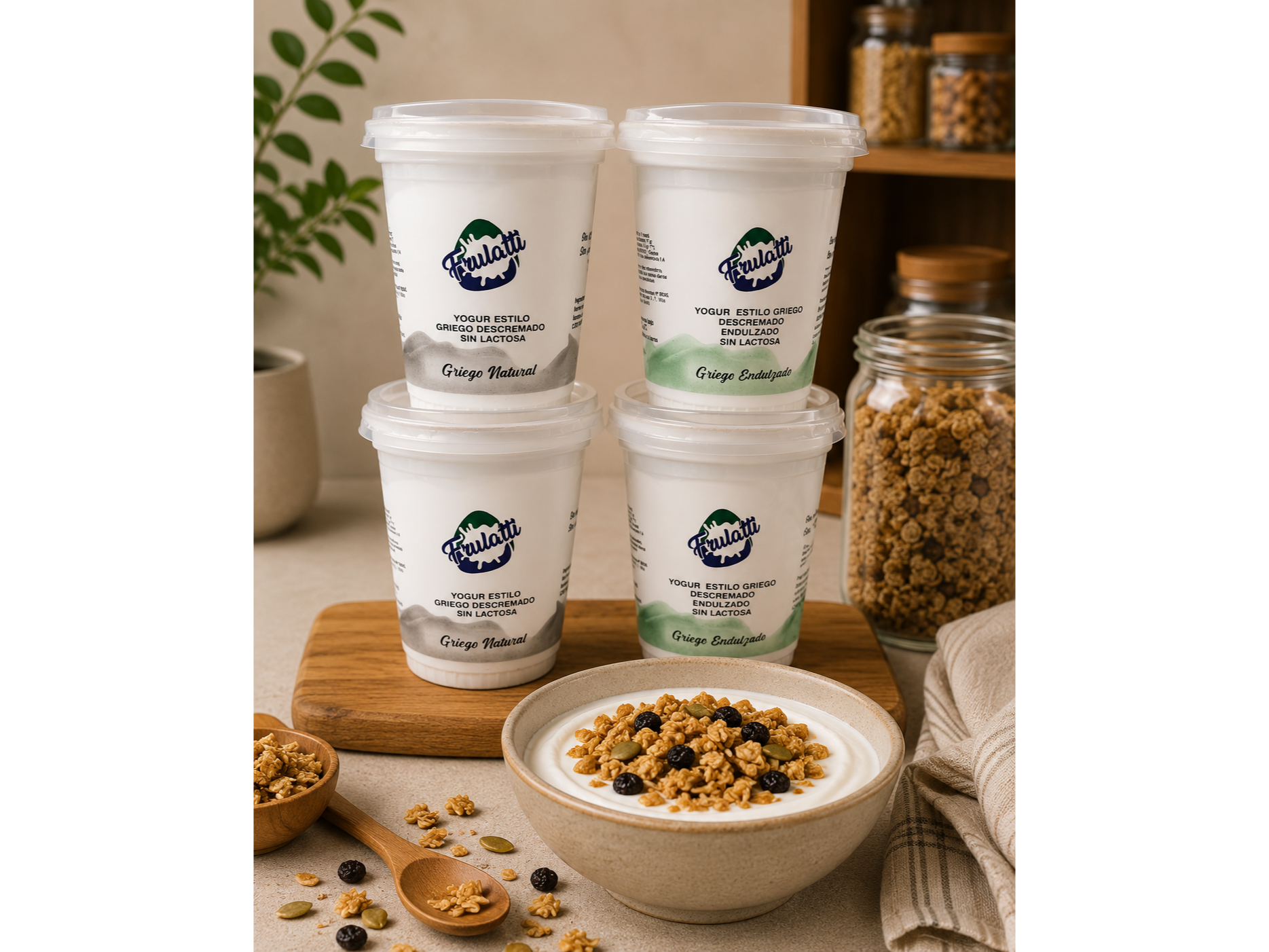 Yogurt GRIEGO FRULATTI 100% NATURAL