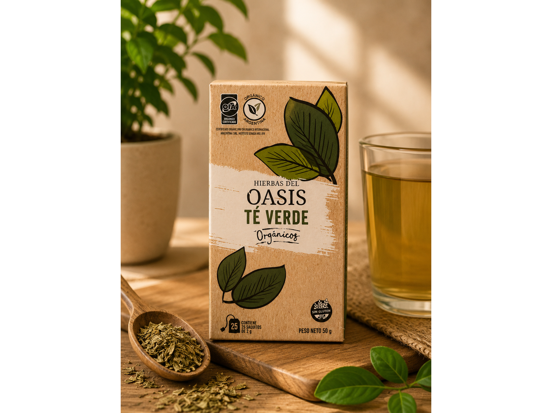 Té Verde ORGÁNICO OASIS