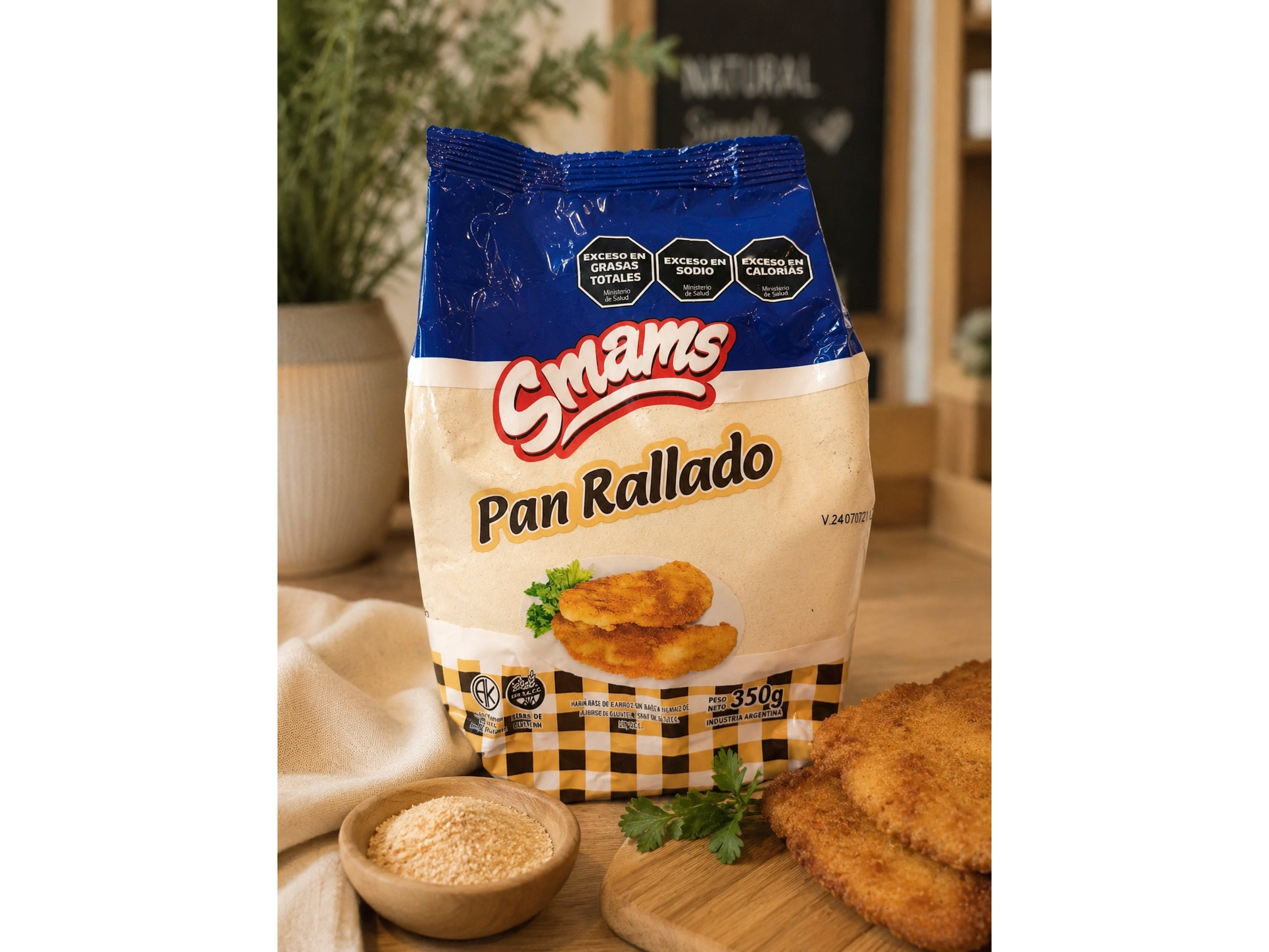 Pan rallado SMAMS x 350 gra