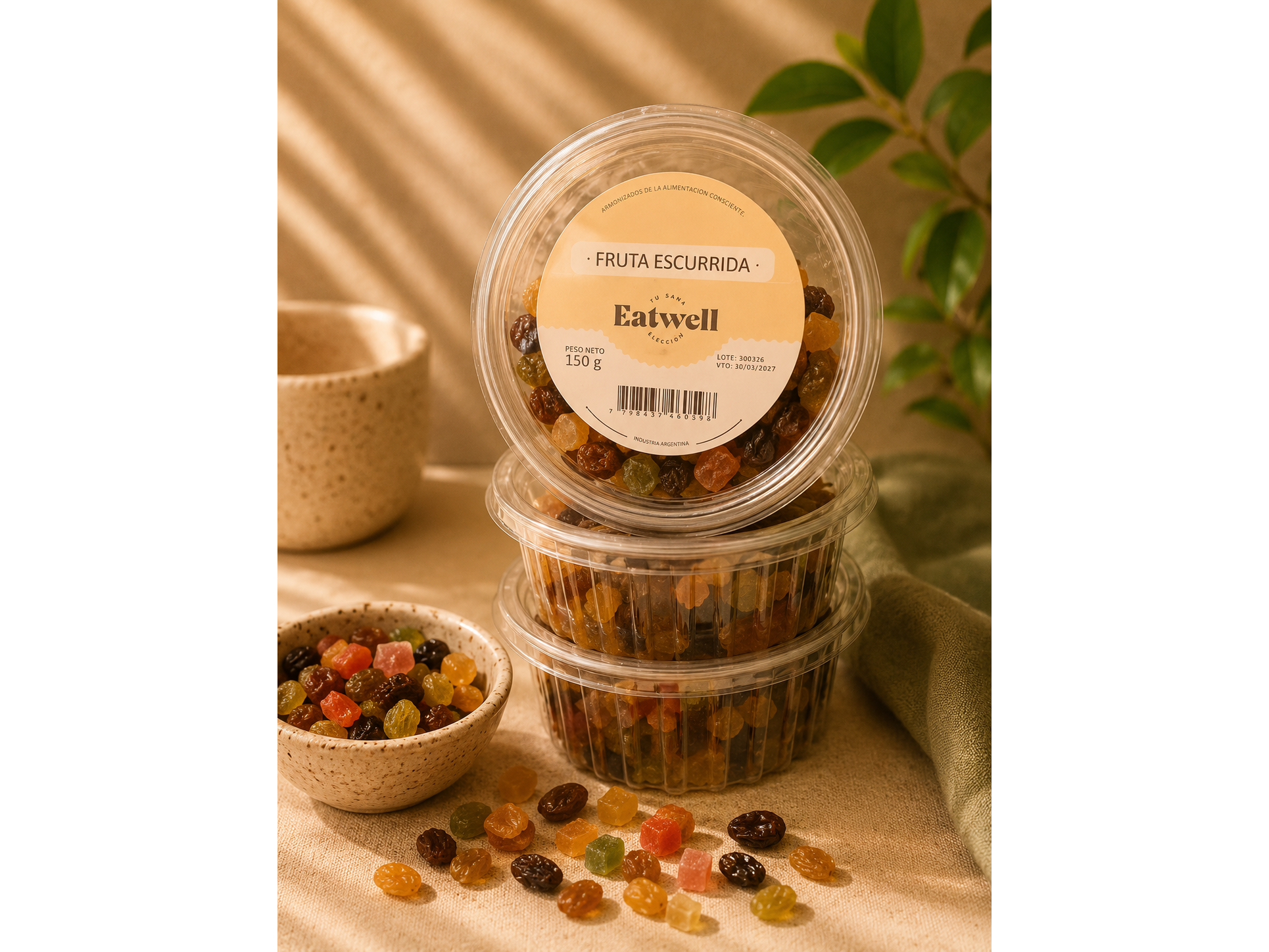 Fruta escurrida EATWELL
