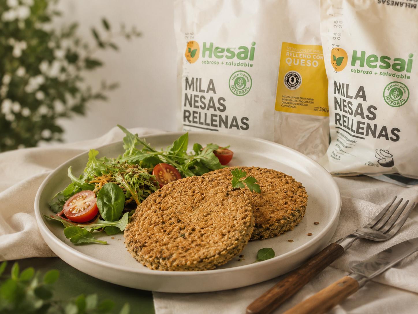 Milanesas rellenas HESAI