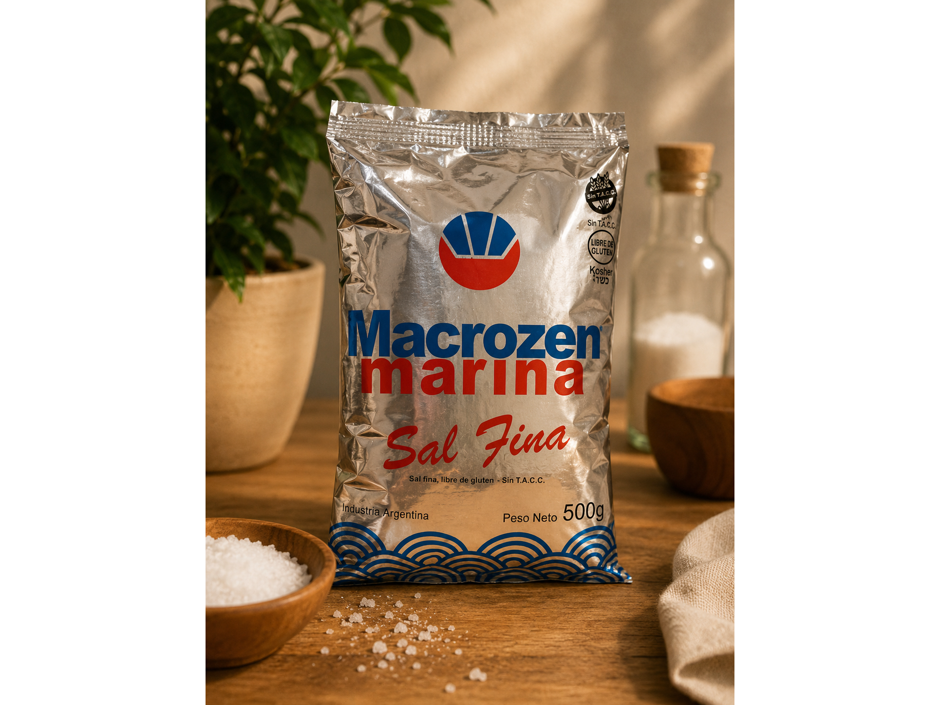Sal fina MARINA MACROZEN x 500 GRS.