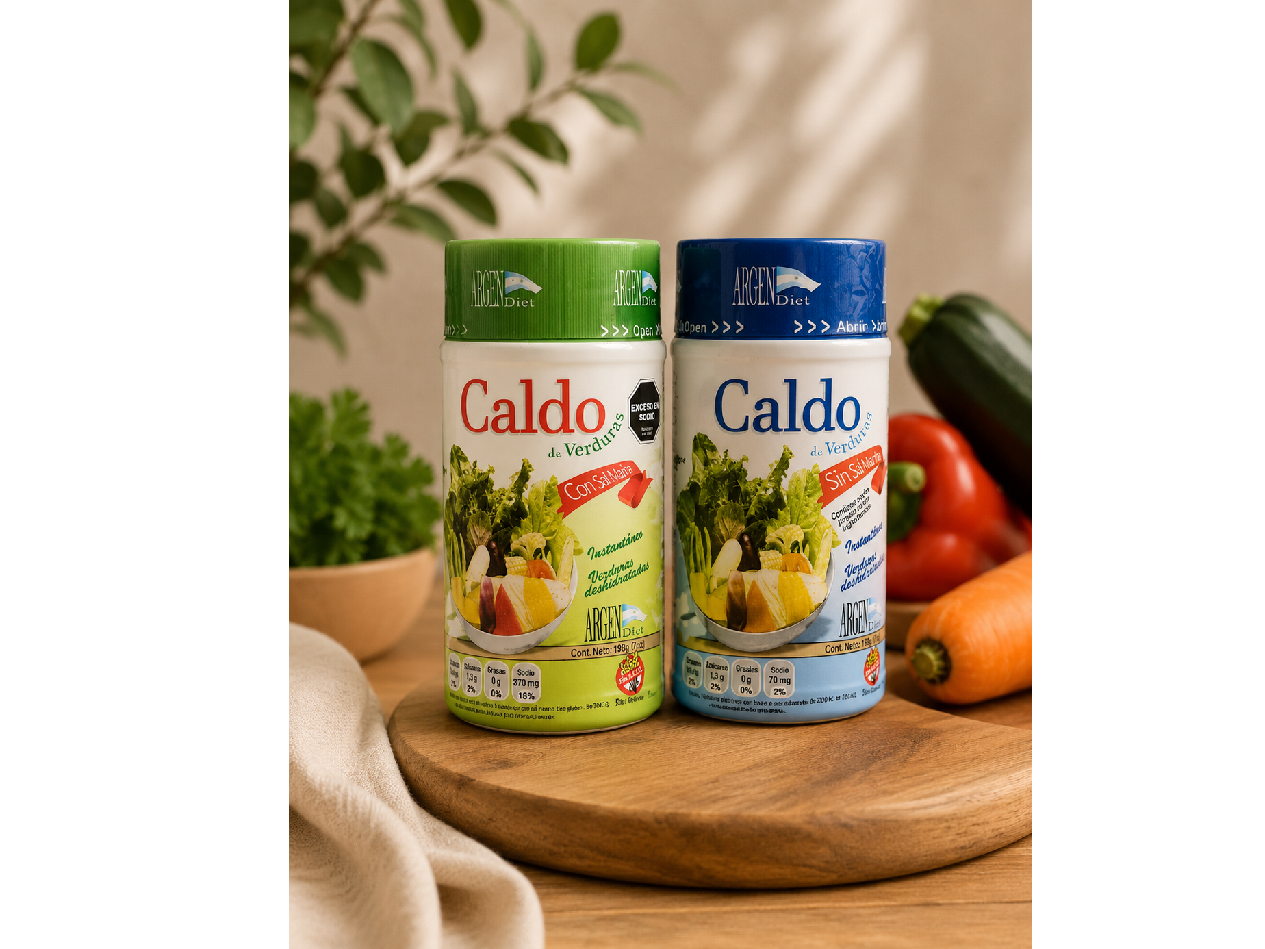 Caldo de verduras ARGENDIET