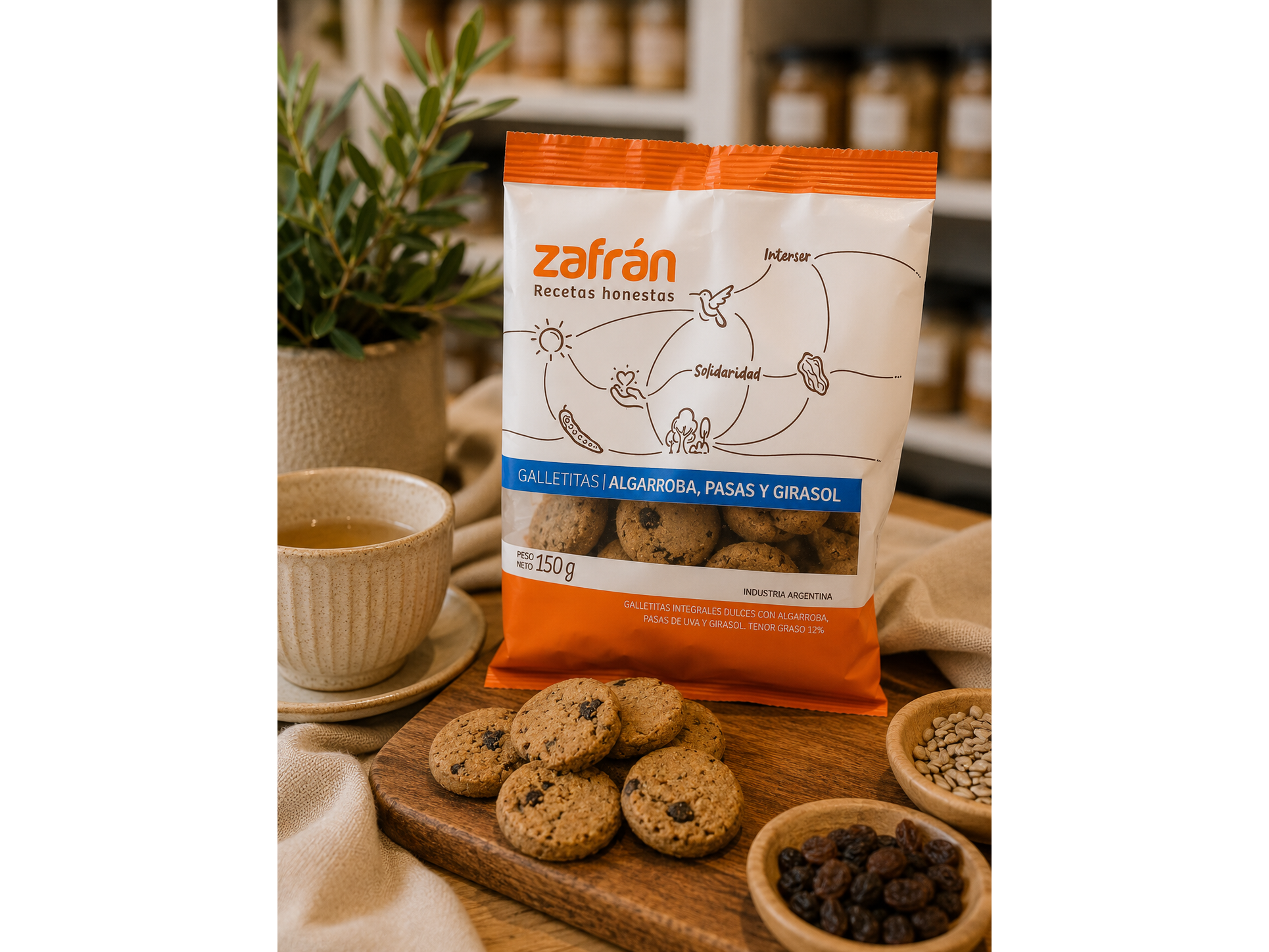 Galletas ZAFRAN x 150grs.